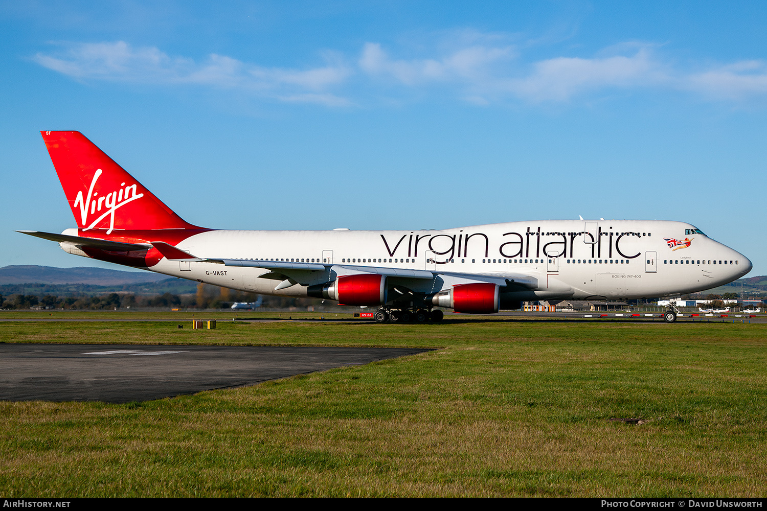 Aircraft Photo of G-VAST | Boeing 747-41R | Virgin Atlantic Airways | AirHistory.net #565563