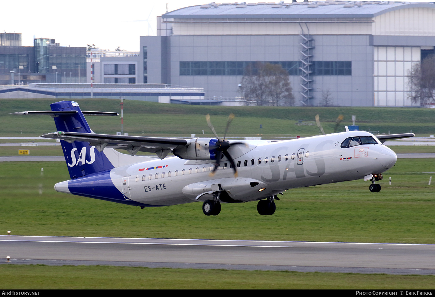 Aircraft Photo of ES-ATE | ATR ATR-72-600 (ATR-72-212A) | Scandinavian Airlines - SAS | AirHistory.net #565568