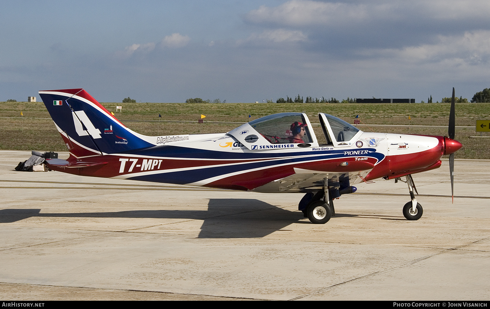 Aircraft Photo of T7-MPT | Alpi Pioneer 300 Hawk | Pioneer Team | AirHistory.net #565587
