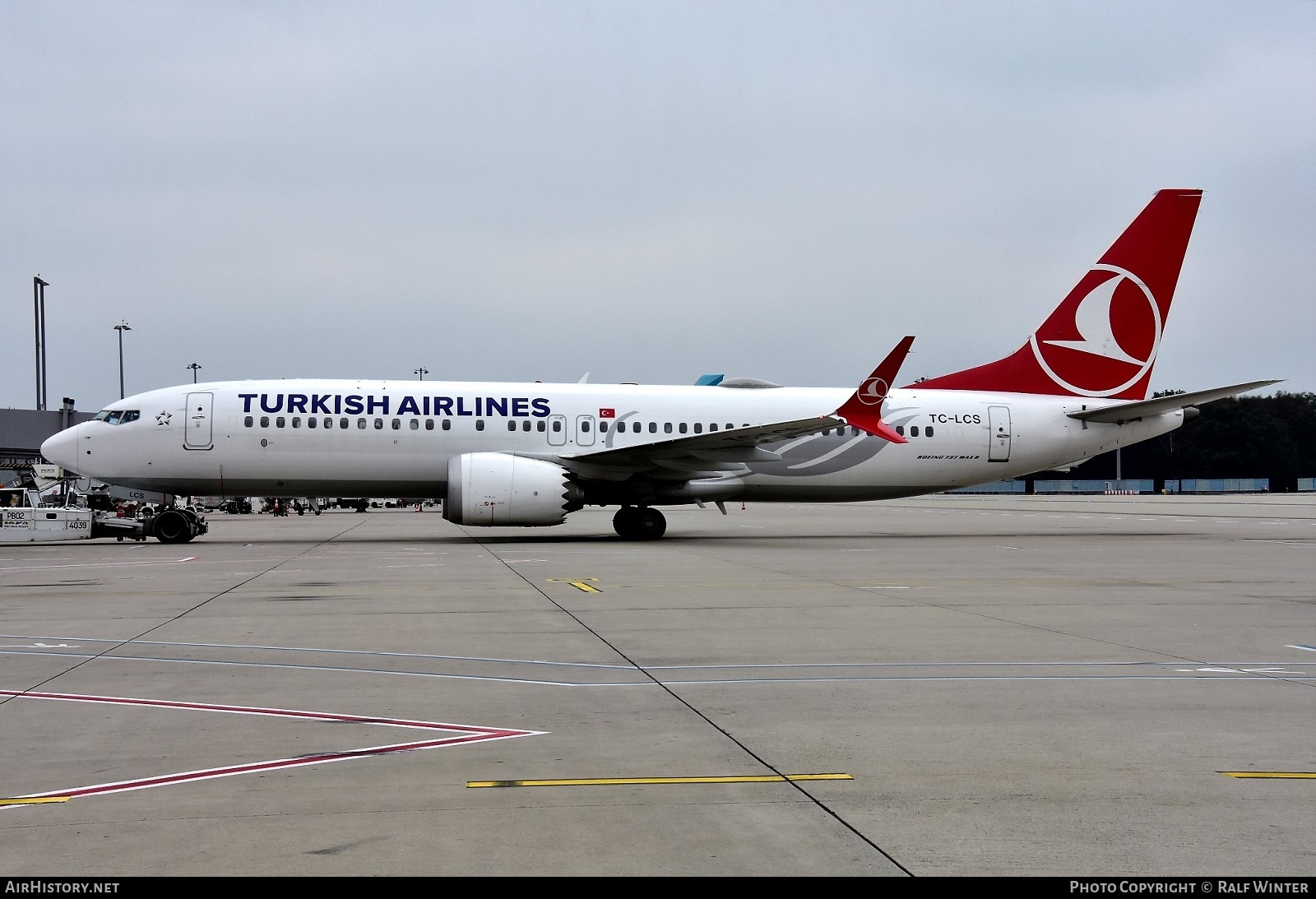 Aircraft Photo of TC-LCS | Boeing 737-8 Max 8 | Turkish Airlines | AirHistory.net #565596