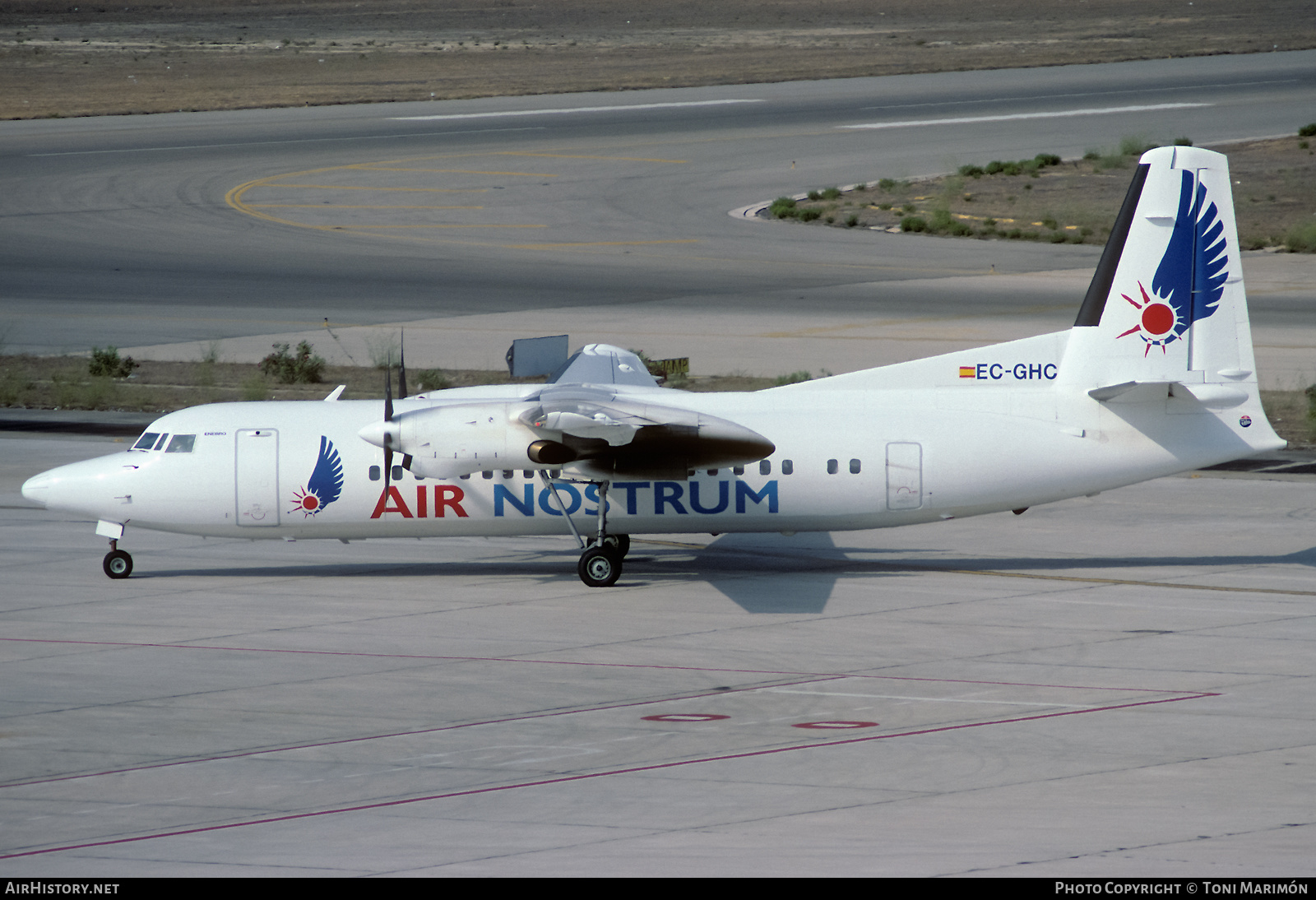 Aircraft Photo of EC-GHC | Fokker 50 | Air Nostrum | AirHistory.net #565616