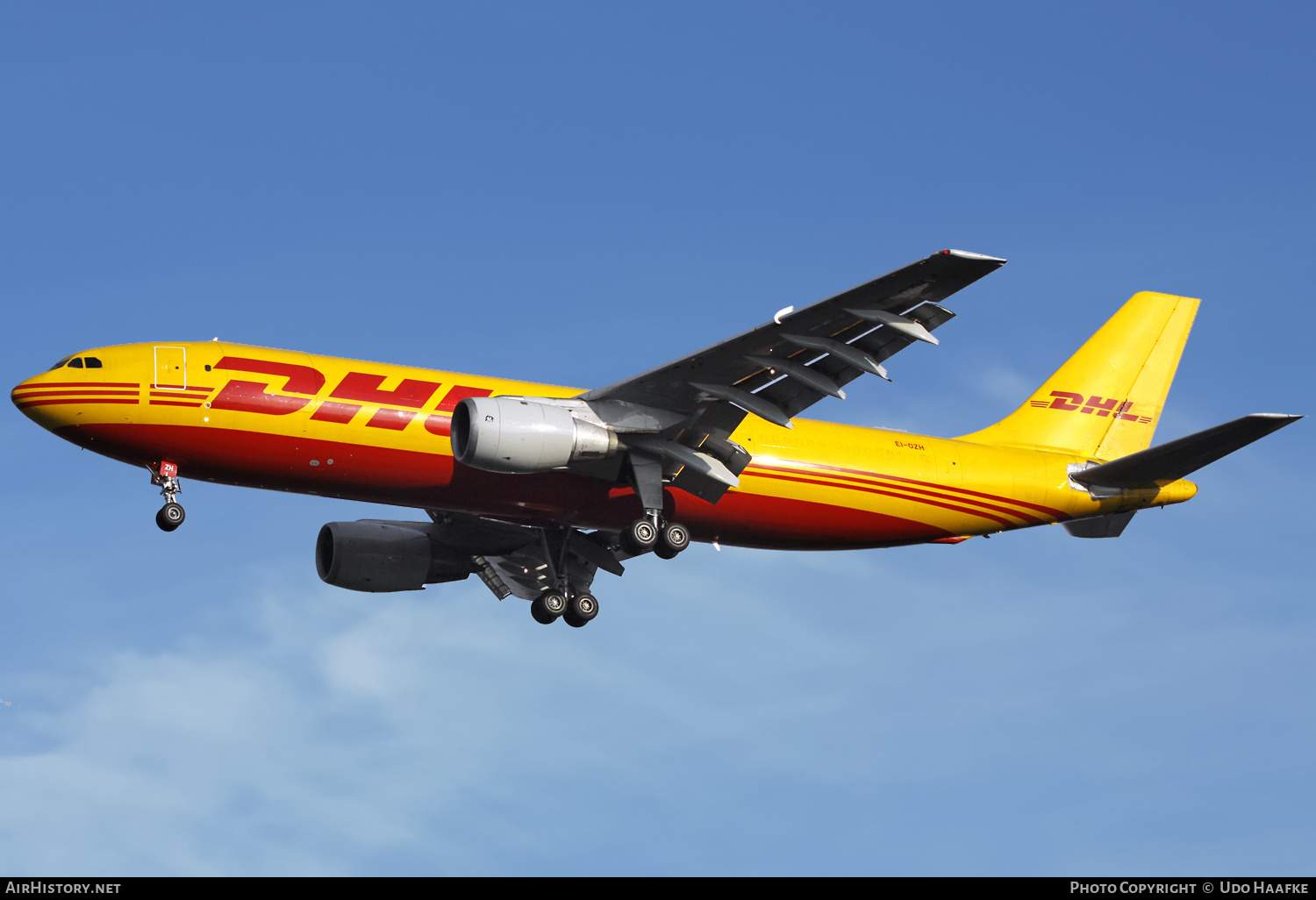 Aircraft Photo of EI-OZH | Airbus A300B4-203(F) | DHL International | AirHistory.net #565623