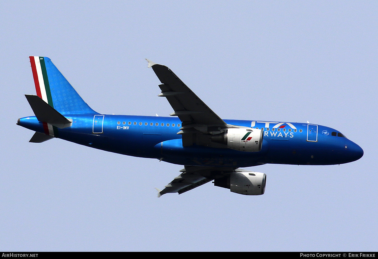 Aircraft Photo of EI-IMV | Airbus A319-111 | ITA Airways | AirHistory.net #565624