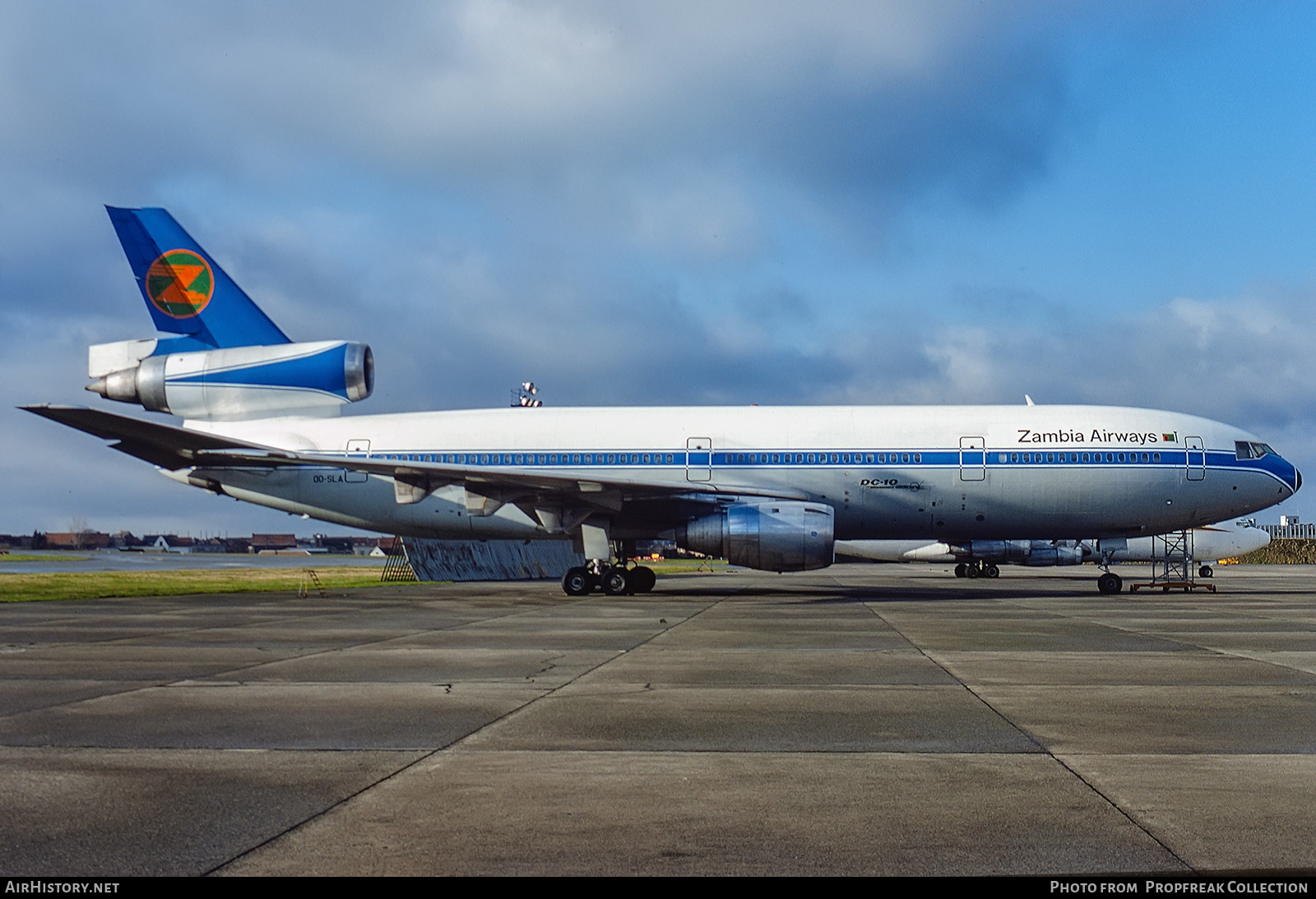Aircraft Photo of OO-SLA | McDonnell Douglas DC-10-30CF | Zambia Airways | AirHistory.net #565627