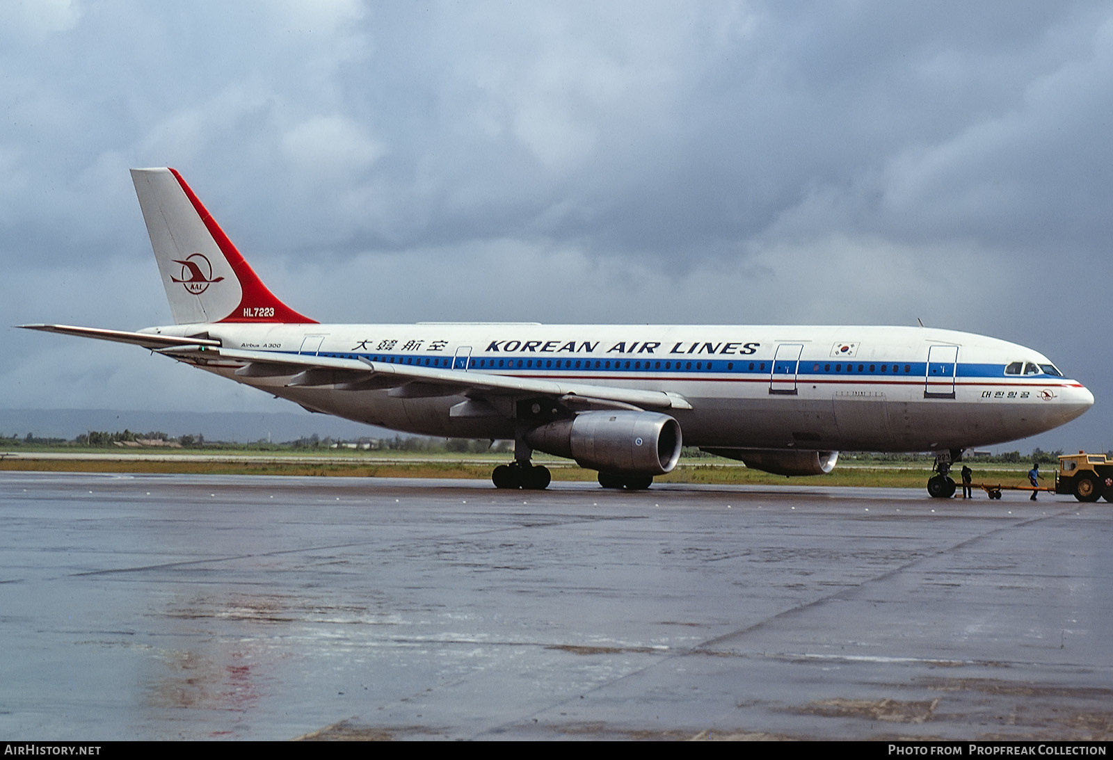 Aircraft Photo of HL7223 | Airbus A300B4-2C | Korean Air Lines | AirHistory.net #565642