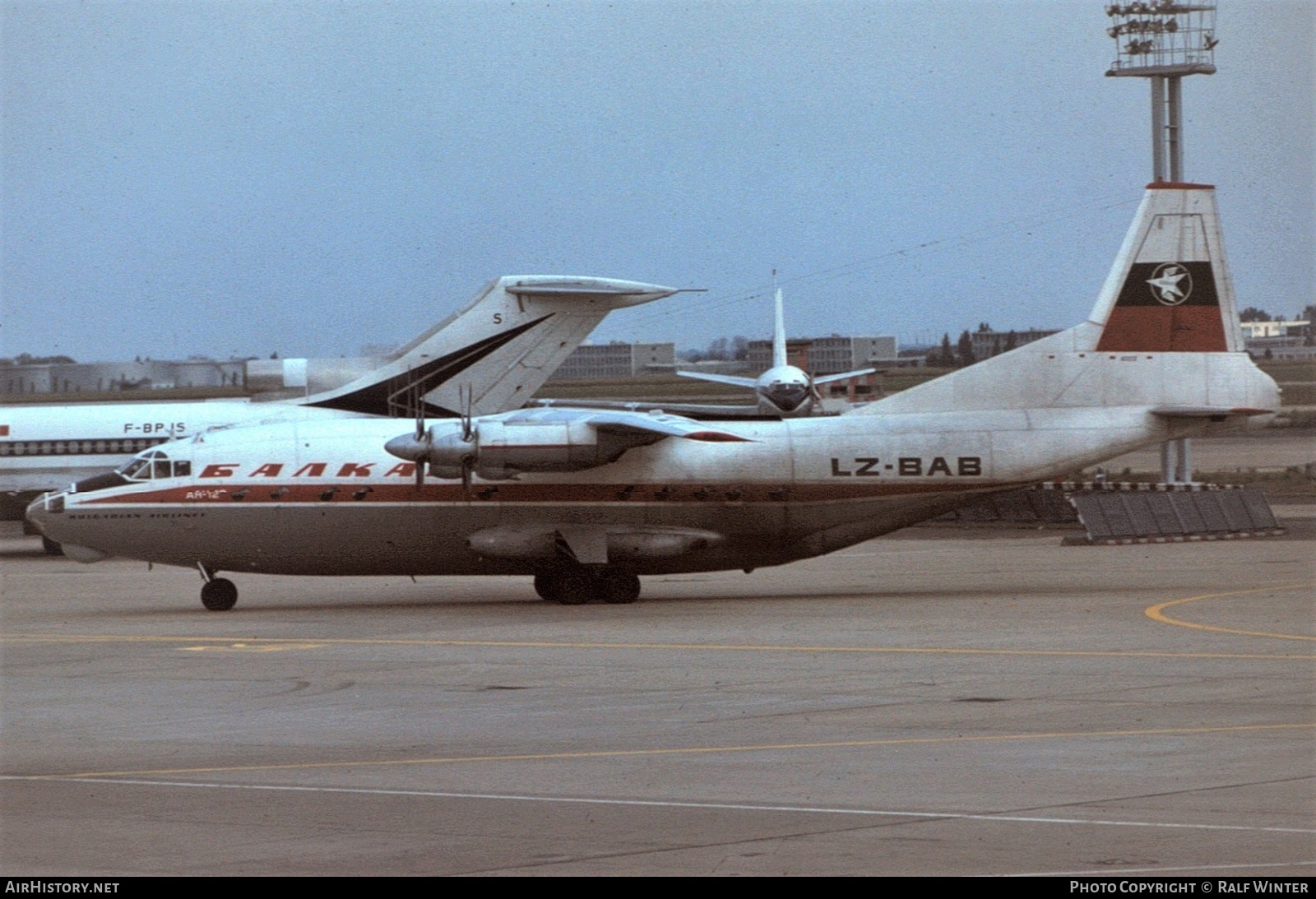 Aircraft Photo of LZ-BAB | Antonov An-12B | Balkan - Bulgarian Airlines | AirHistory.net #565644