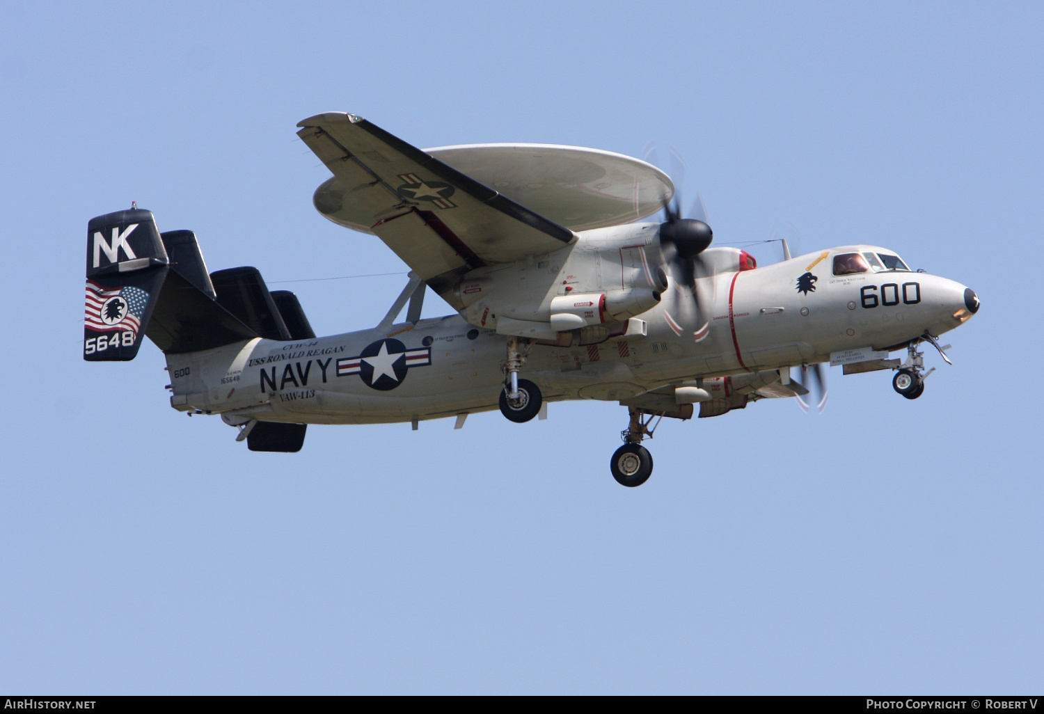 Aircraft Photo of 165648 | Grumman E-2C Hawkeye 2000 | USA - Navy | AirHistory.net #565655
