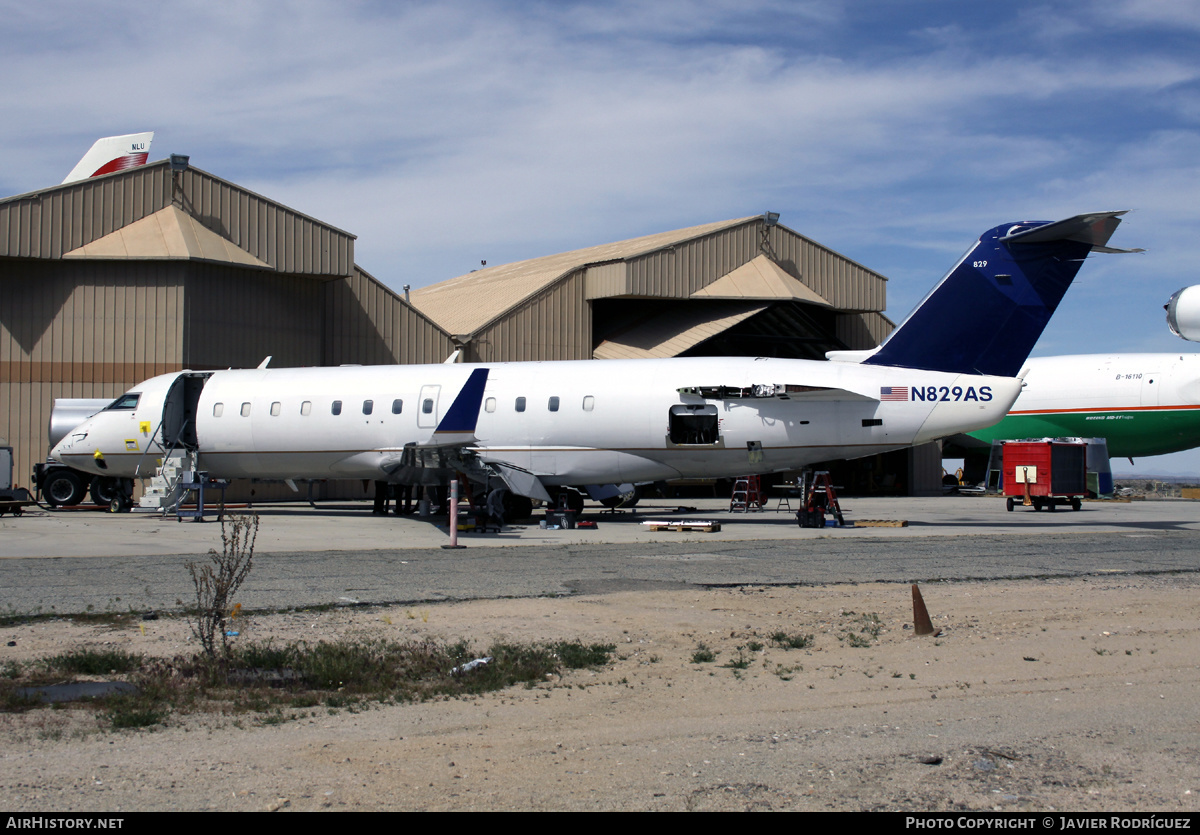 Aircraft Photo of N829AS | Bombardier CRJ-200ER (CL-600-2B19) | AirHistory.net #565660