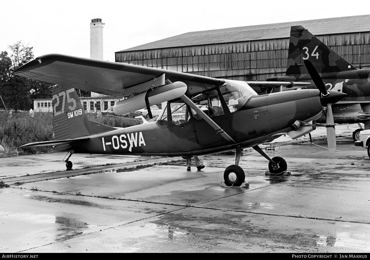 Aircraft Photo of I-OSWA | SIAI-Marchetti SM-1019B | AirHistory.net #565668