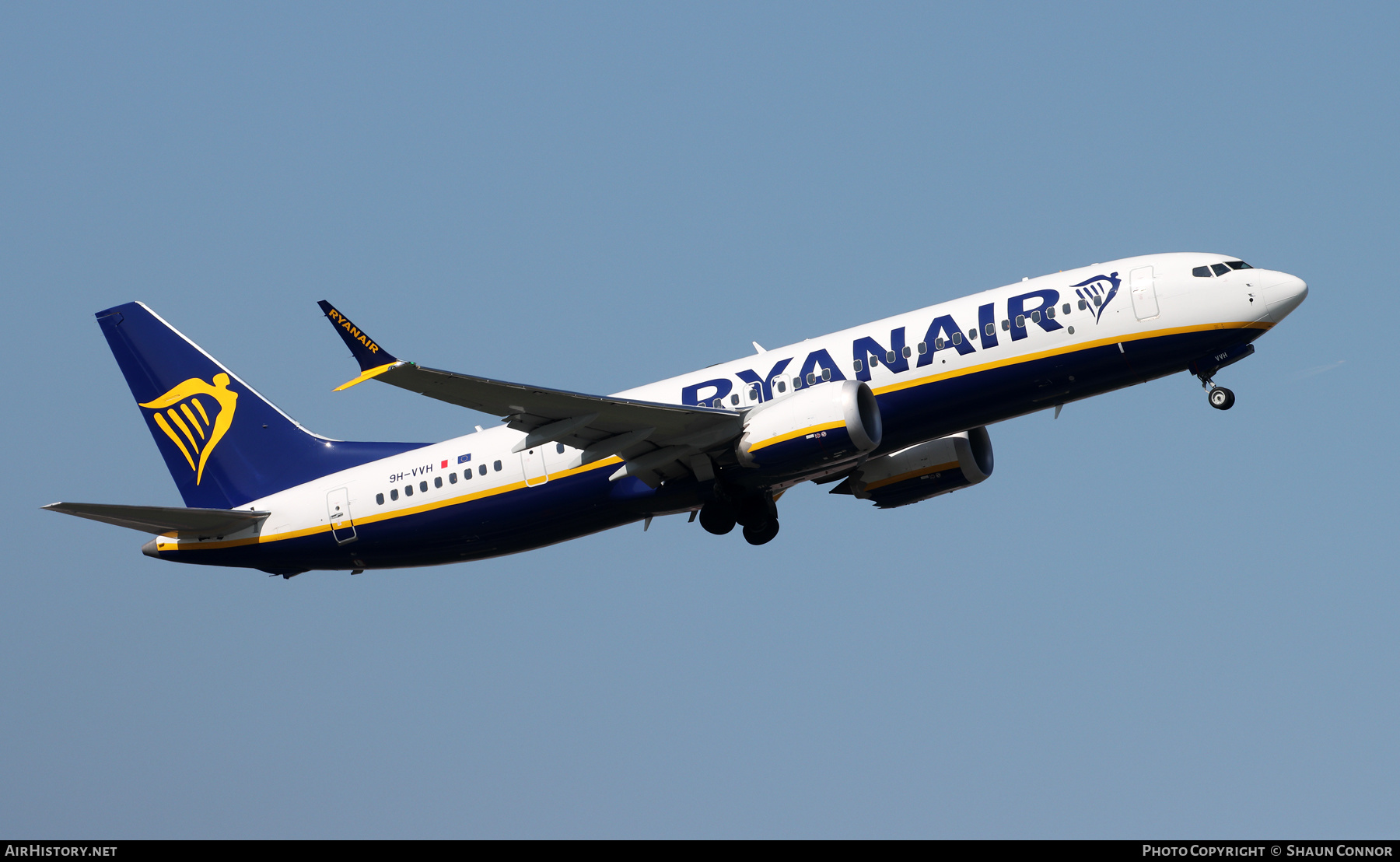 Aircraft Photo of 9H-VVH | Boeing 737-8200 Max 200 | Ryanair | AirHistory.net #565673