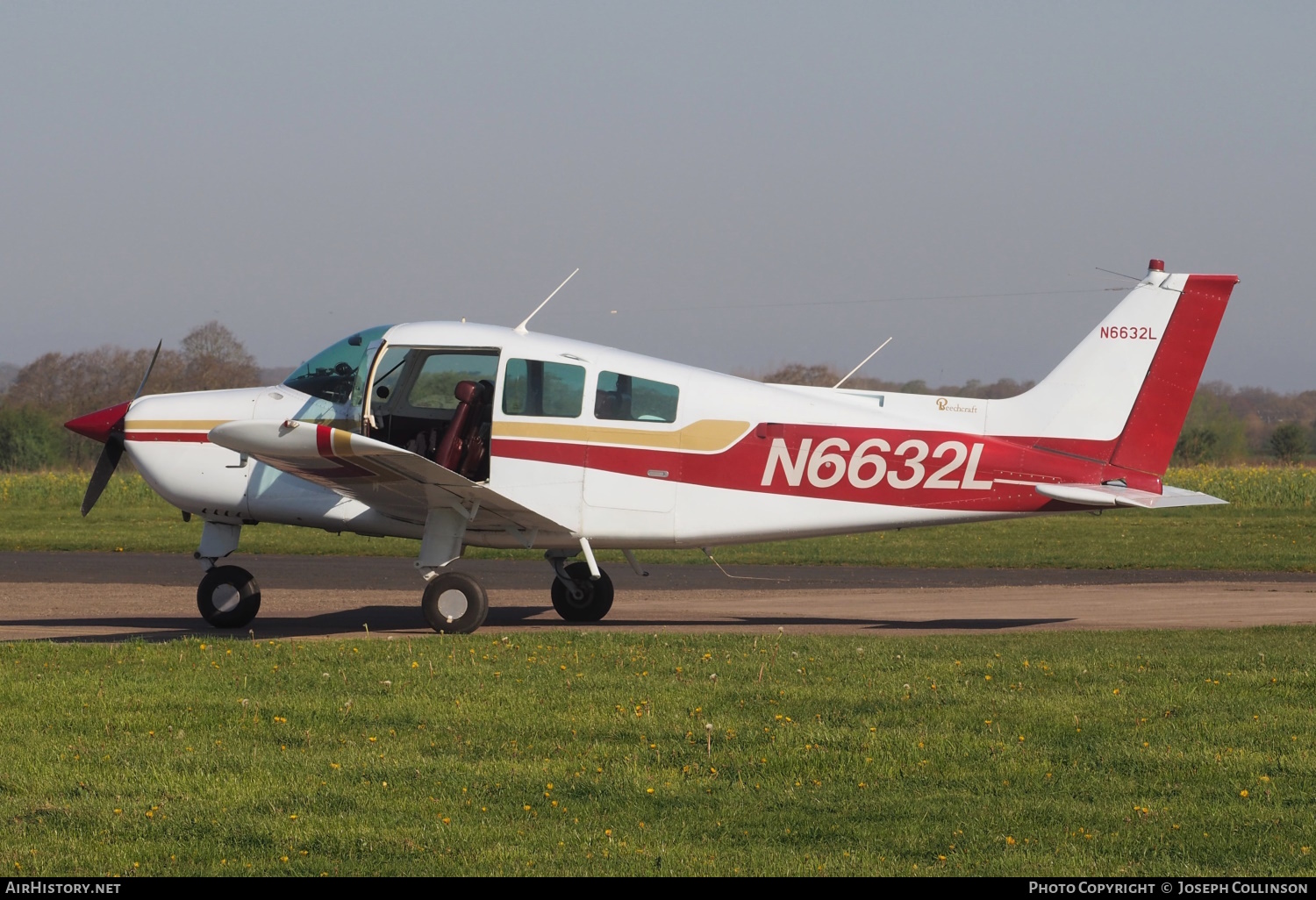 Aircraft Photo of N6632L | Beech C23 Sundowner 180 | AirHistory.net #565675
