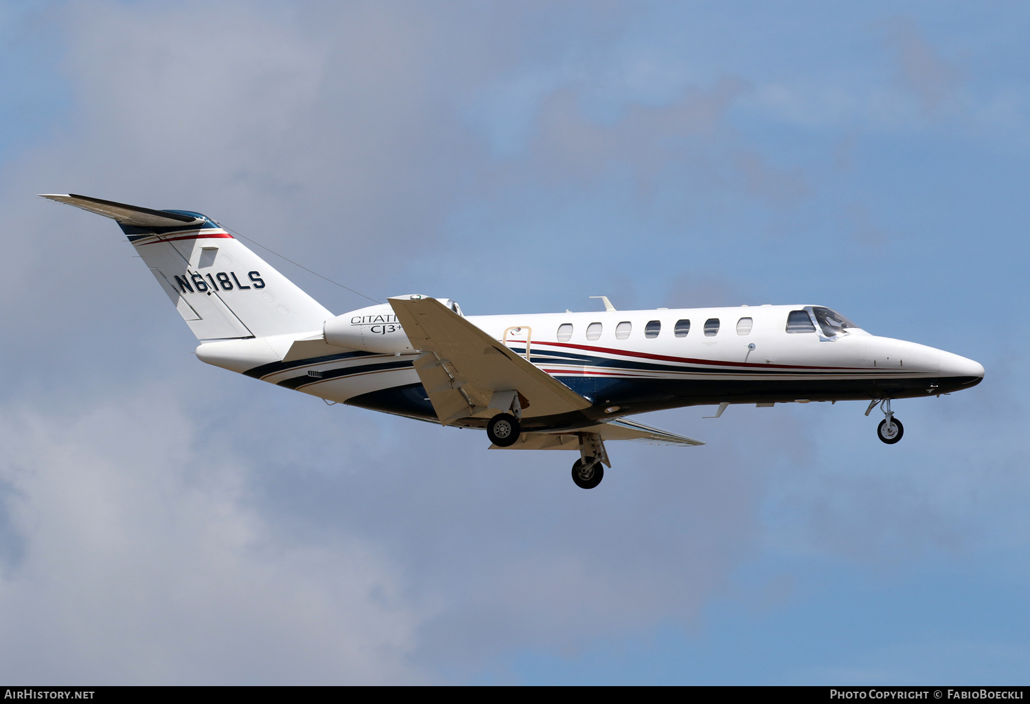 Aircraft Photo of N618LS | Cessna 525B CitationJet CJ3+ | AirHistory.net #565692