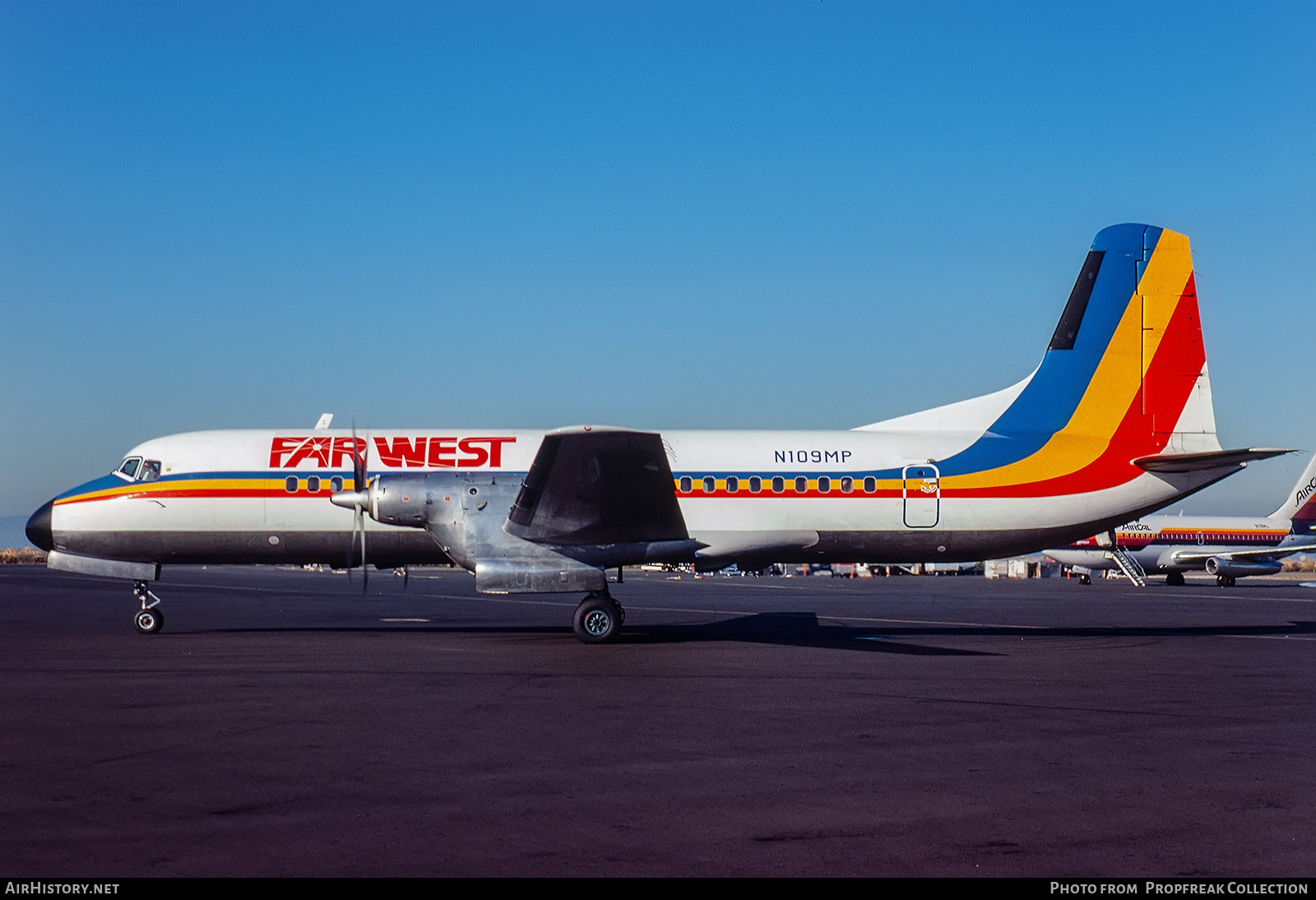 Aircraft Photo of N109MP | NAMC YS-11 | Far West Airlines | AirHistory.net #565697
