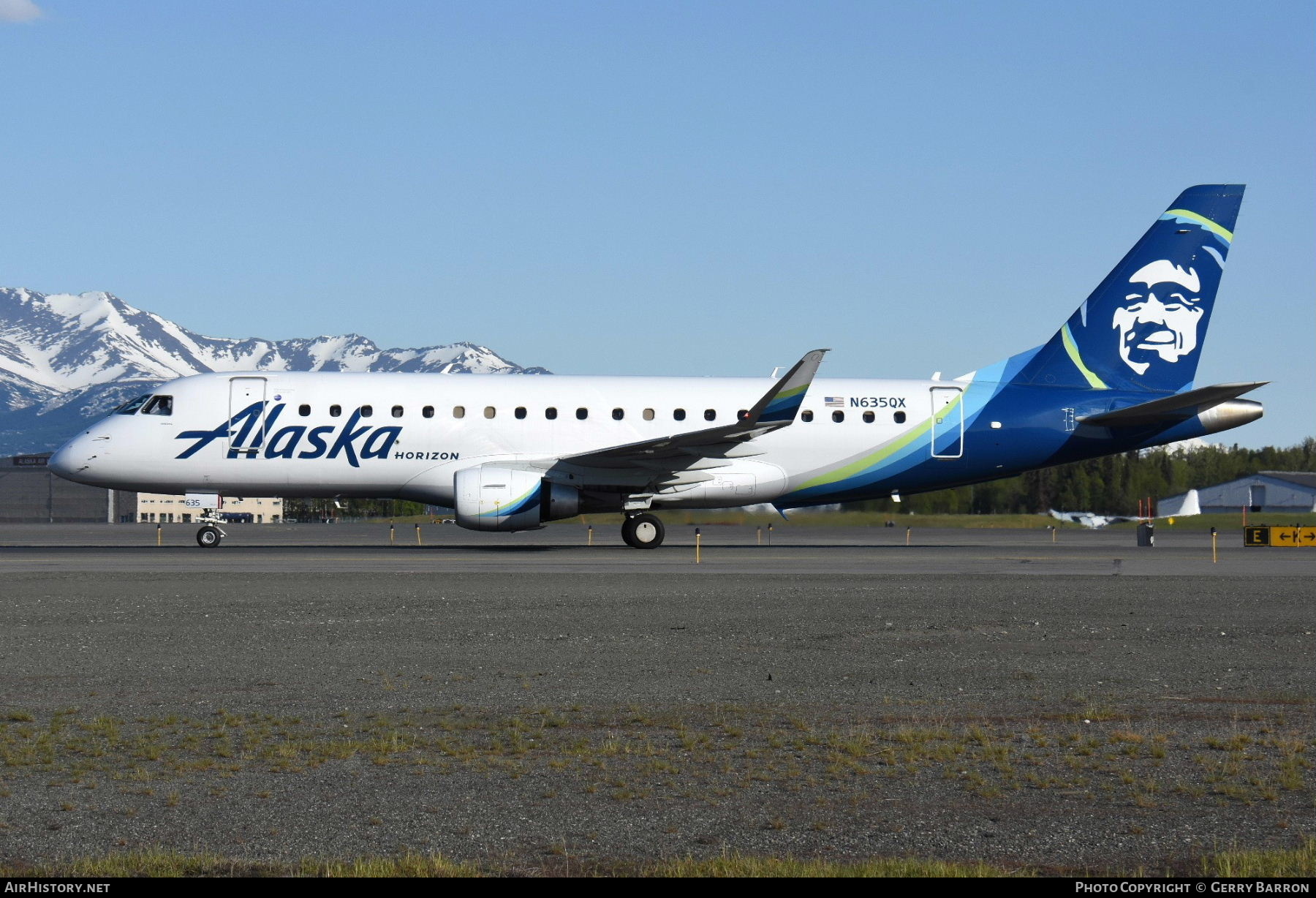 Aircraft Photo of N635QX | Embraer 175LR (ERJ-170-200LR) | Alaska Airlines | AirHistory.net #565712