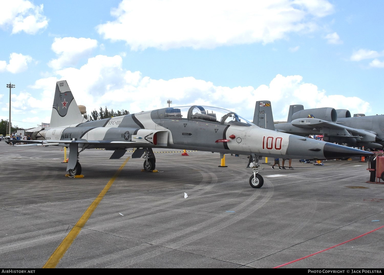 Aircraft Photo of 810834 | Northrop F-5F Franken-Tiger | USA - Navy | AirHistory.net #565727