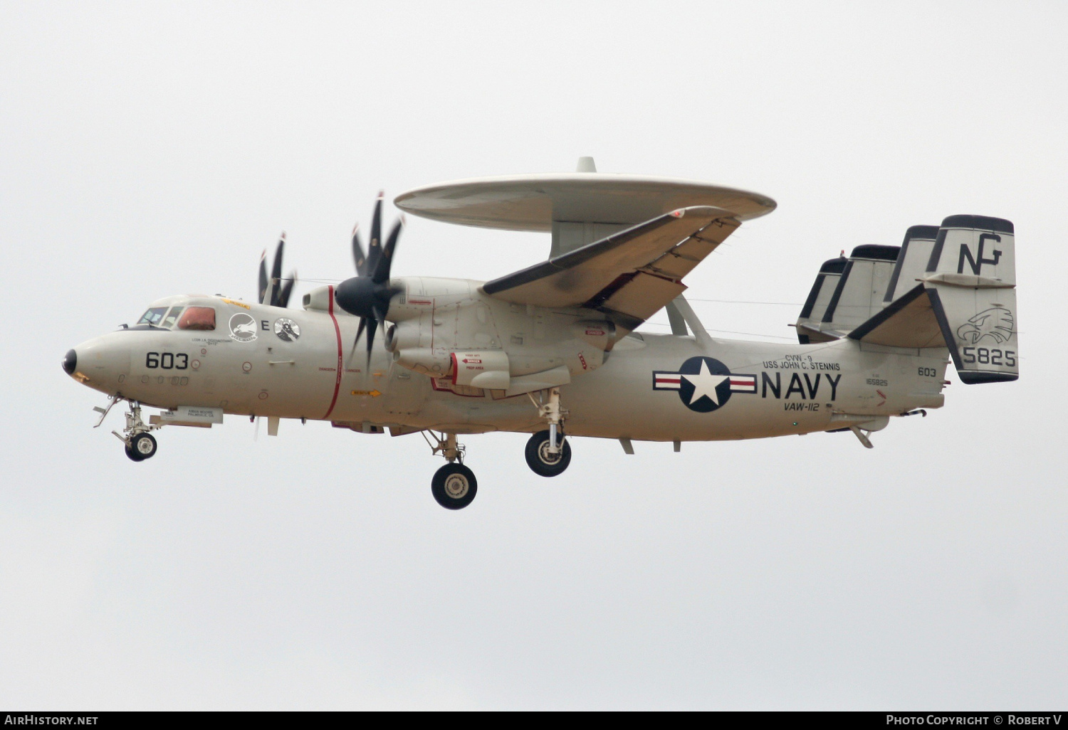 Aircraft Photo of 165825 | Grumman E-2C Hawkeye 2000 | USA - Navy | AirHistory.net #565730