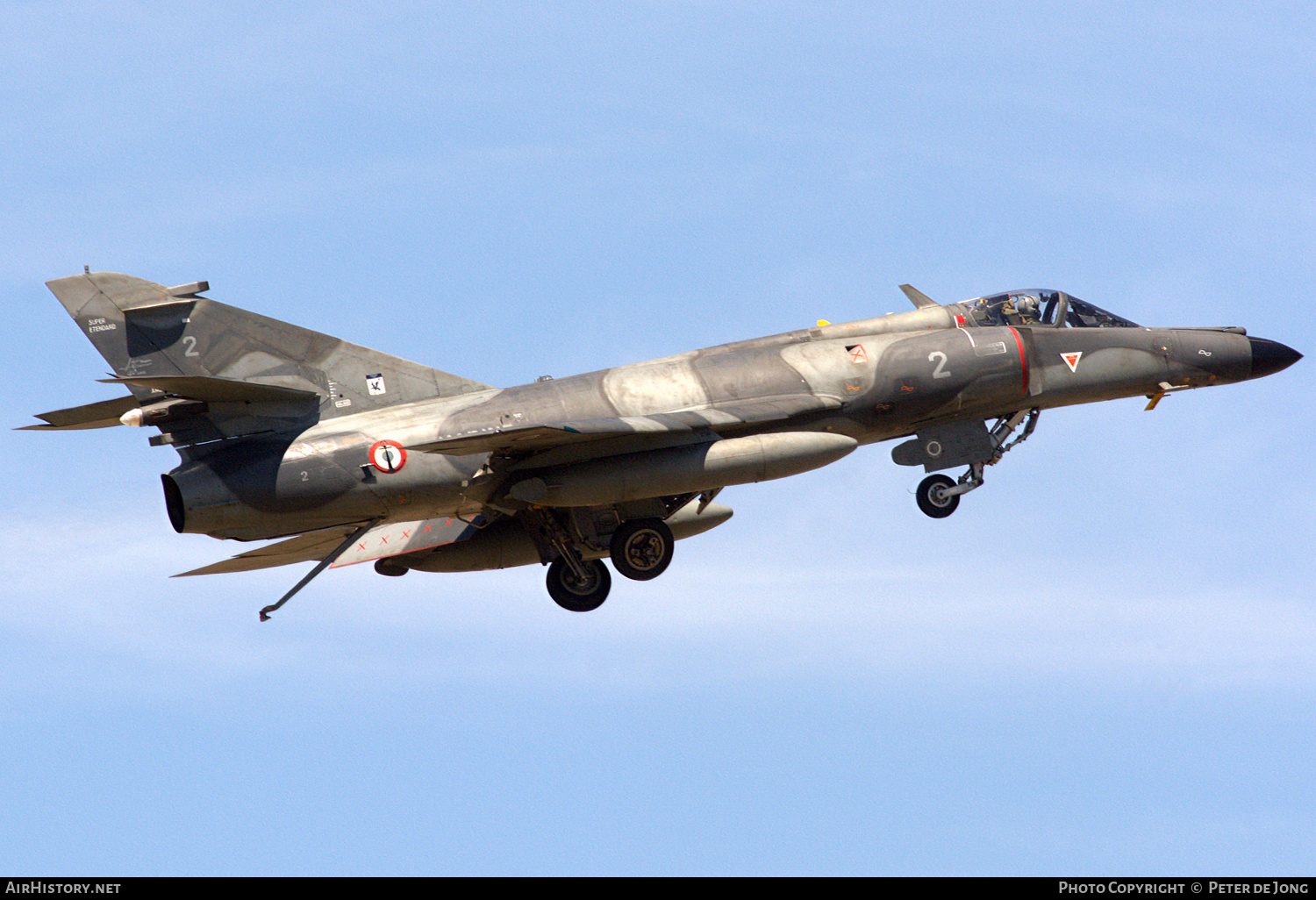 Aircraft Photo of 2 | Dassault Super Etendard Modernisé | France - Navy | AirHistory.net #565735