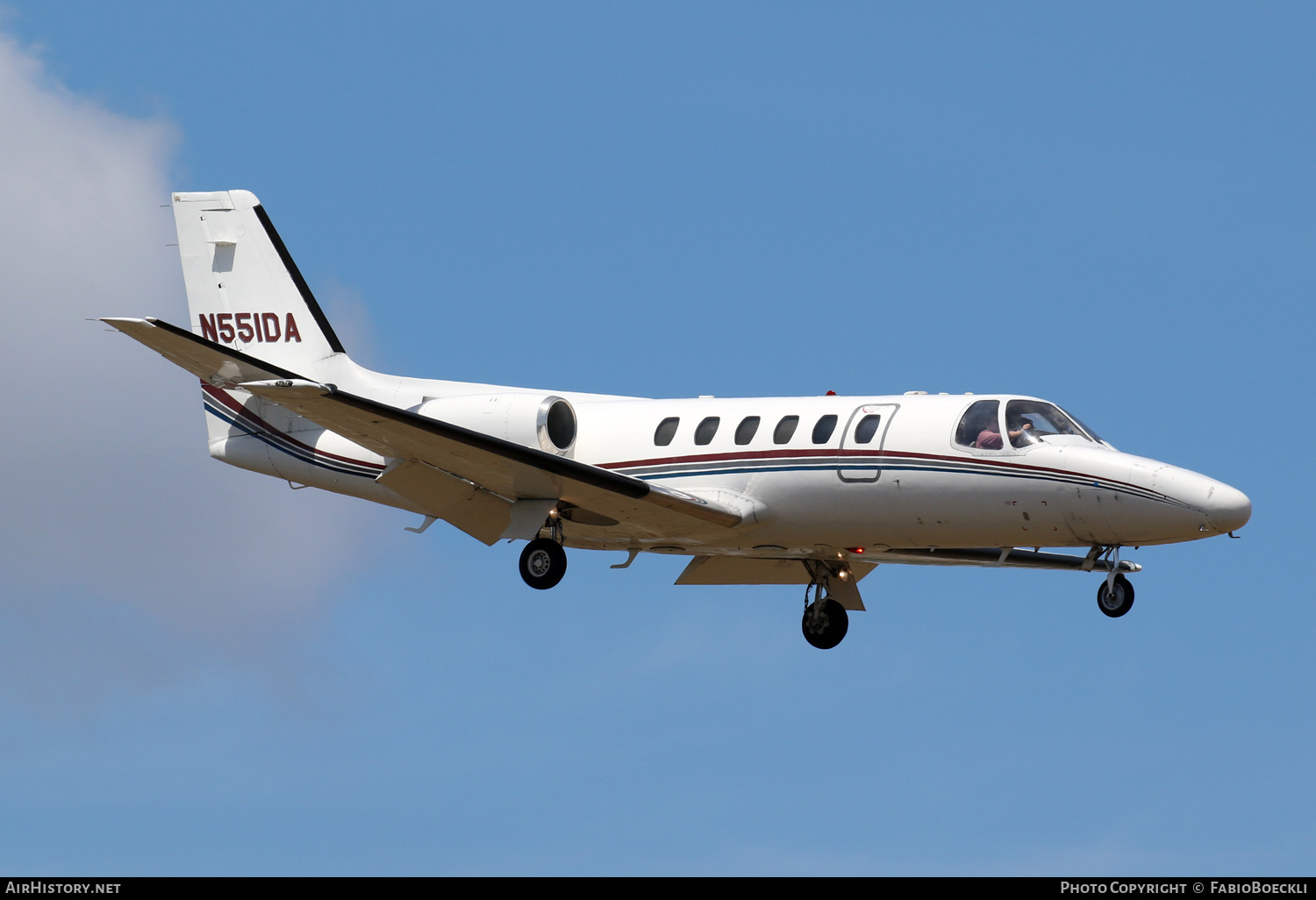 Aircraft Photo of N551DA | Cessna 550 Citation II | AirHistory.net #565739