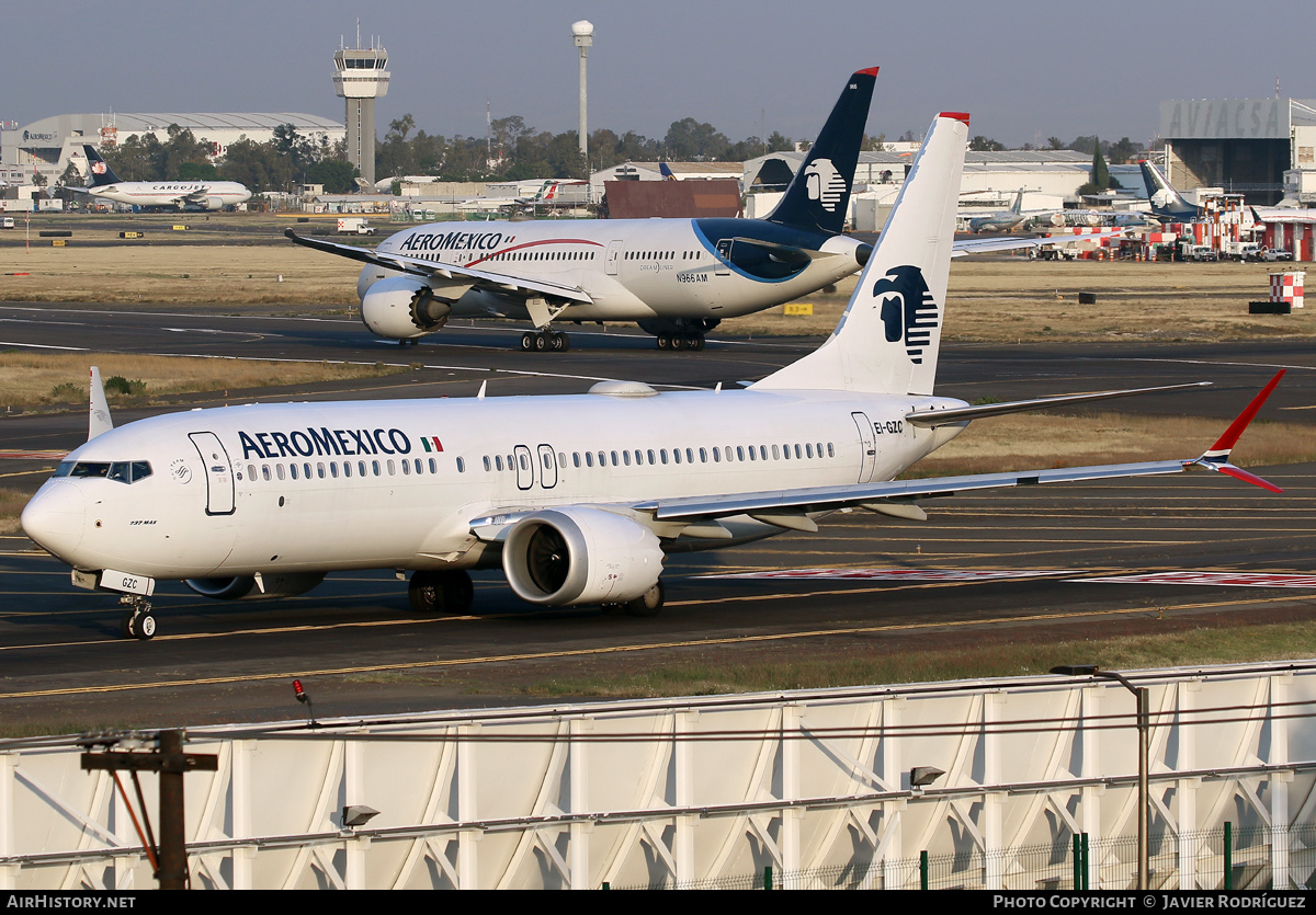 Aircraft Photo of EI-GZC | Boeing 737-8 Max 8 | AeroMéxico | AirHistory.net #565748