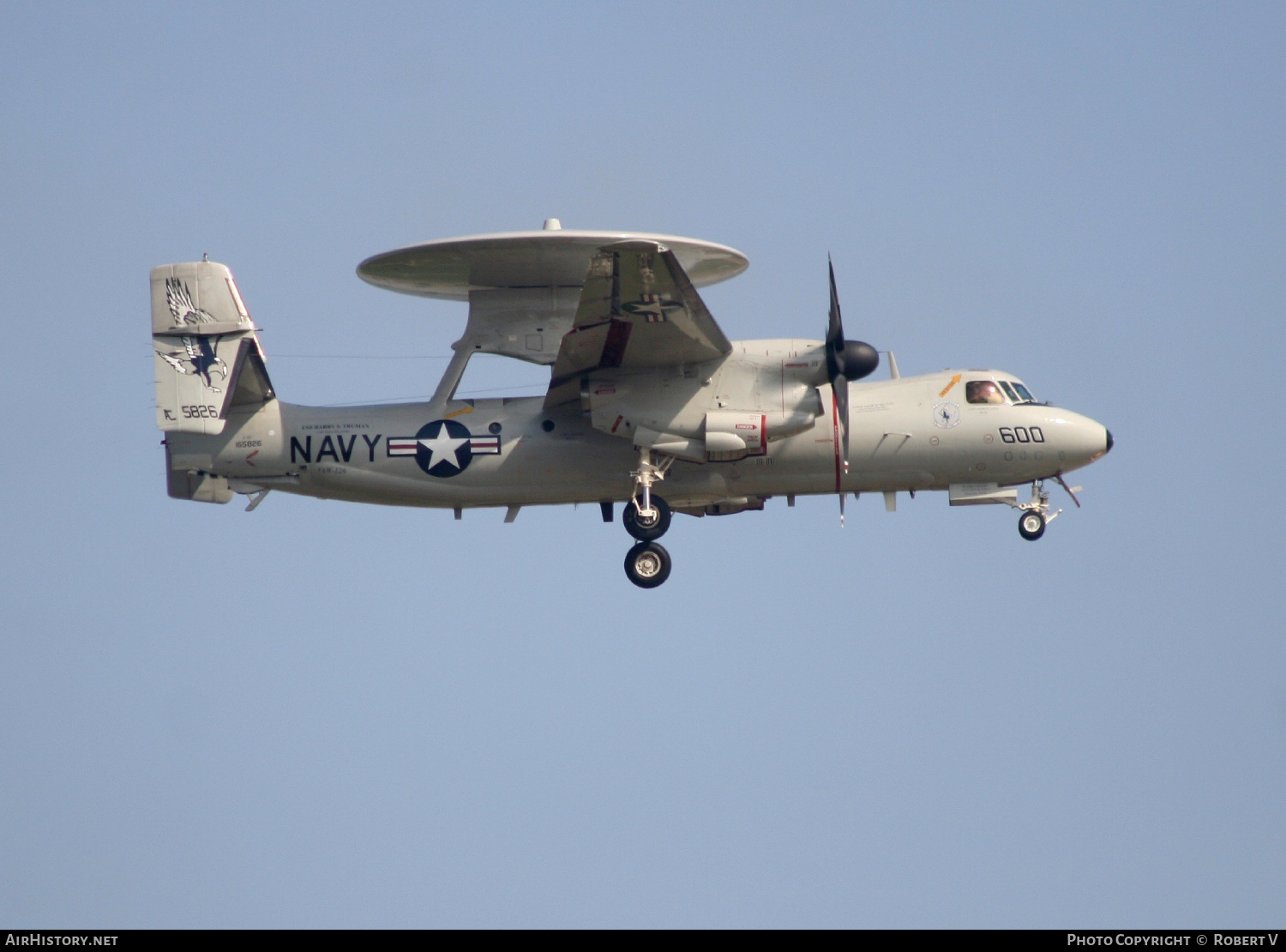 Aircraft Photo of 165826 | Grumman E-2C Hawkeye 2000 | USA - Navy | AirHistory.net #565755