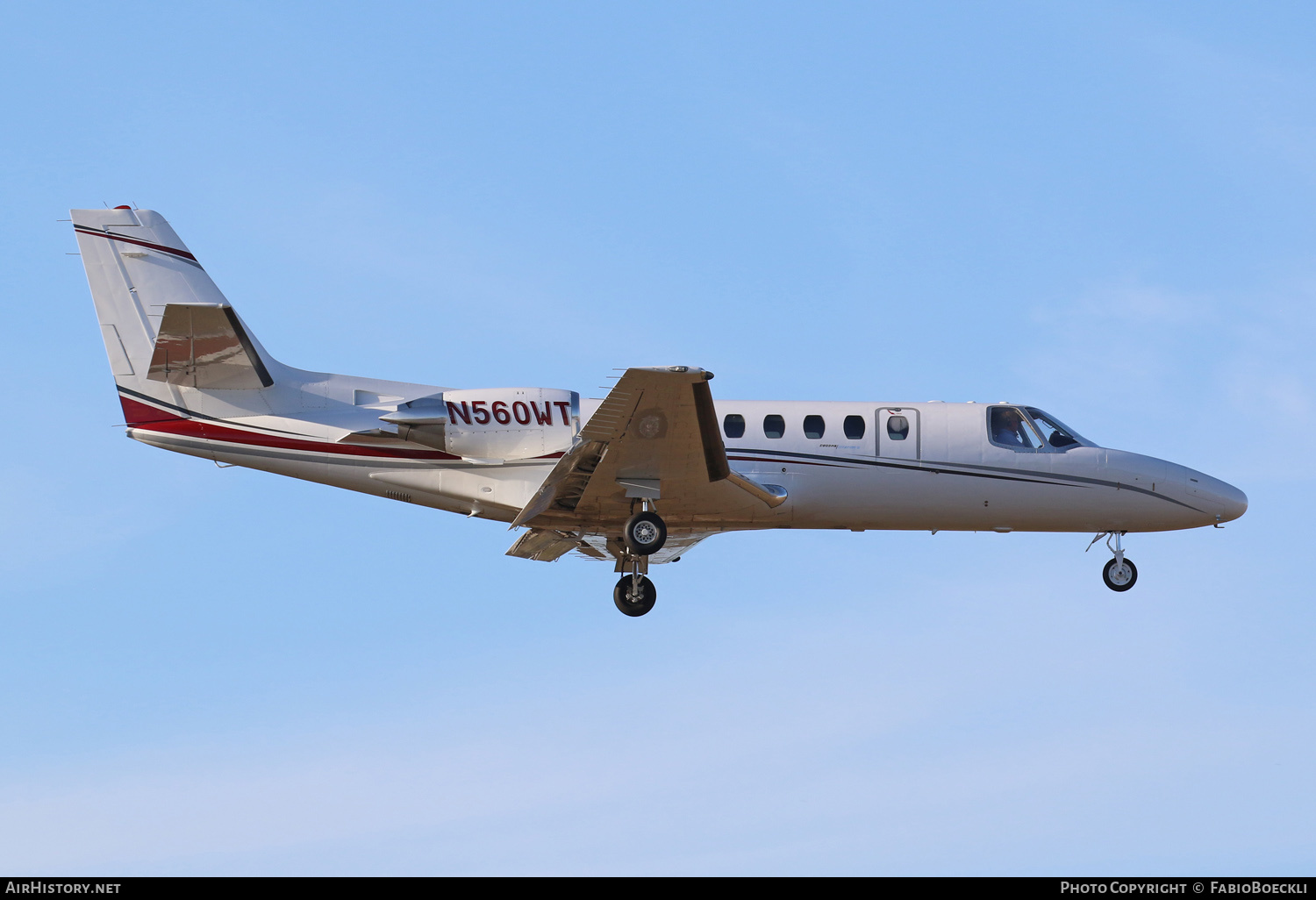 Aircraft Photo of N560WT | Cessna 560 Citation V | AirHistory.net #565758