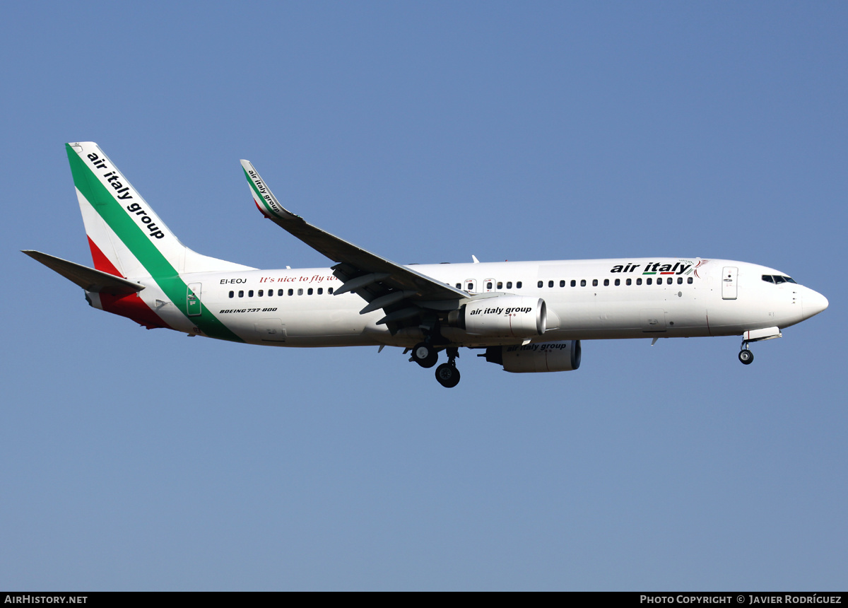 Aircraft Photo of EI-EOJ | Boeing 737-8BK | Air Italy | AirHistory.net #565763