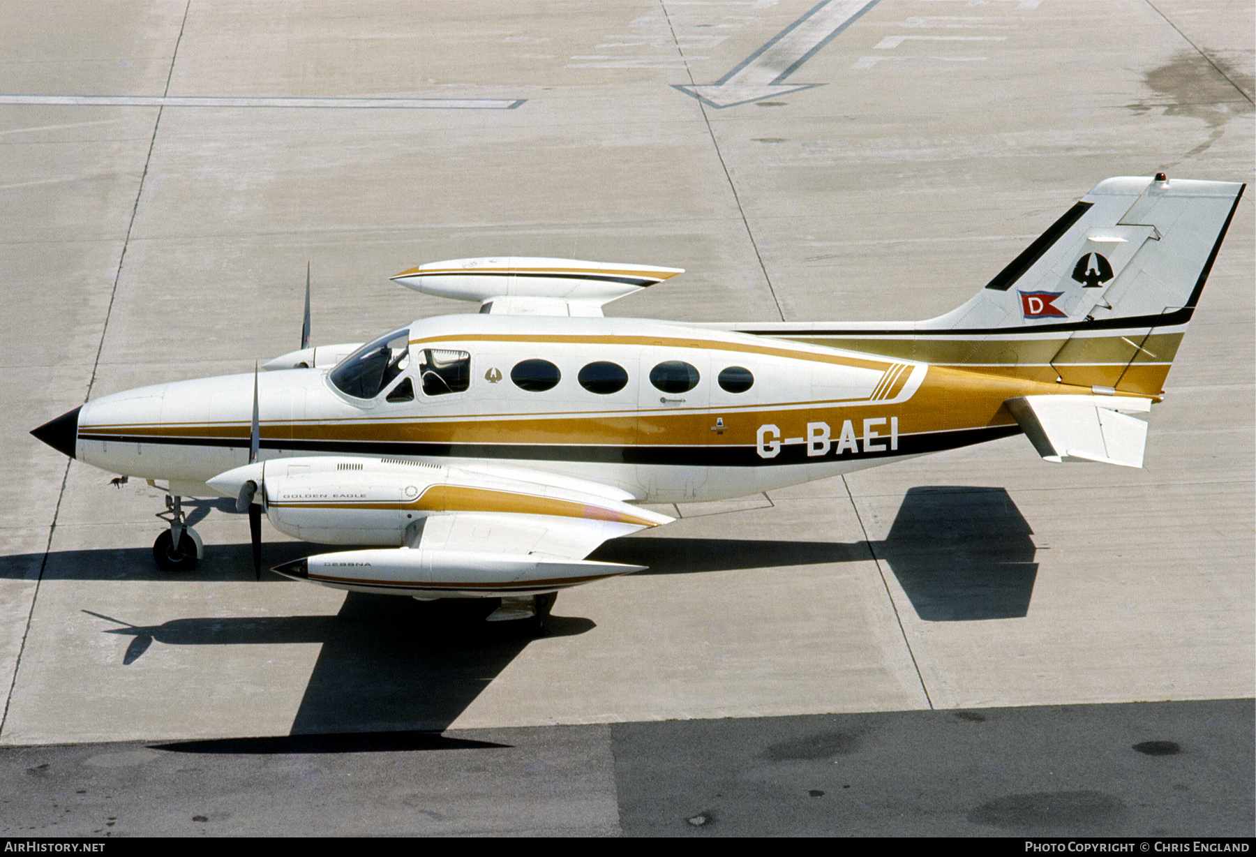 Aircraft Photo of G-BAEI | Cessna 421B Golden Eagle | AirHistory.net #565768