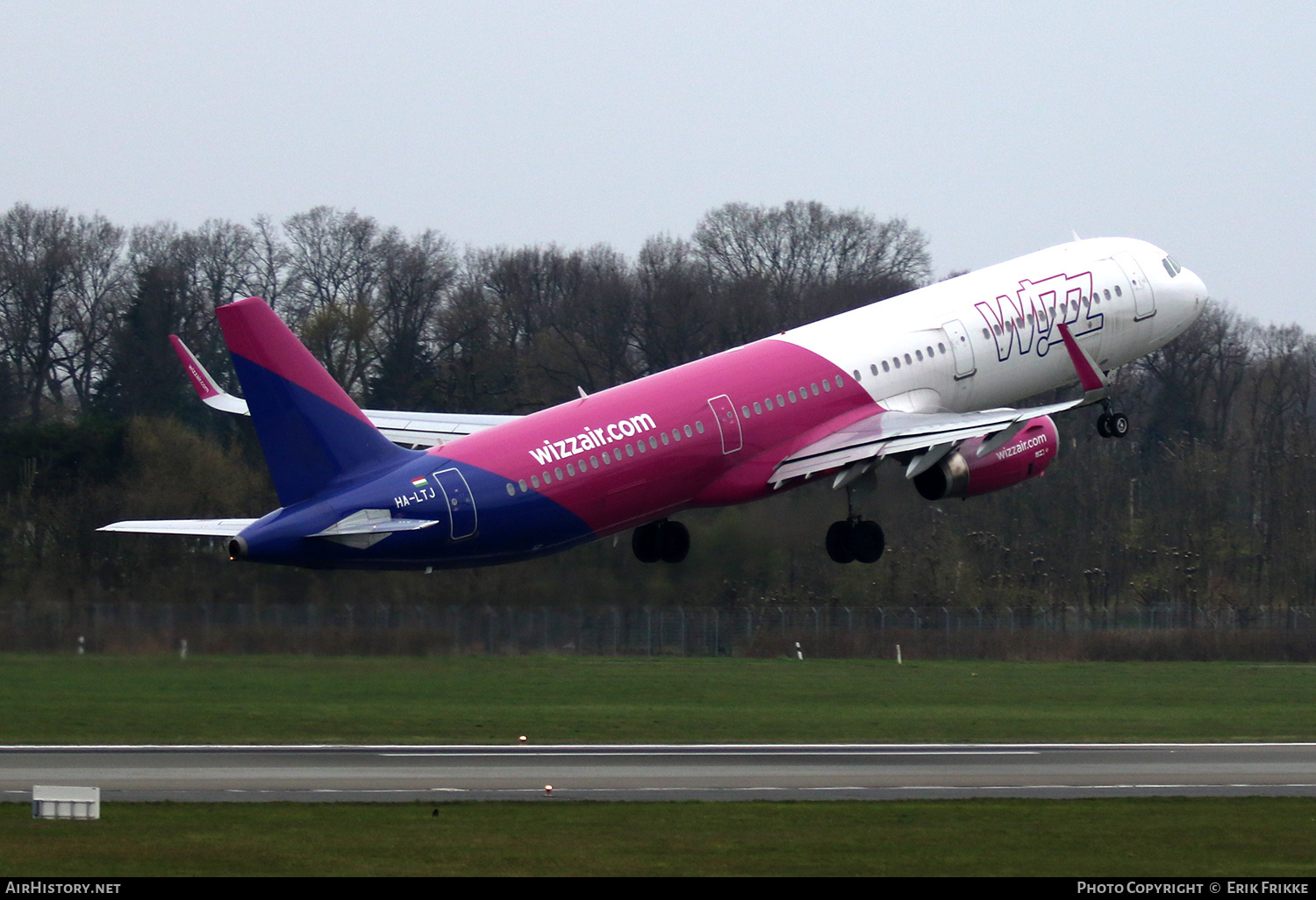 Aircraft Photo of HA-LTJ | Airbus A321-231 | Wizz Air | AirHistory.net #565778