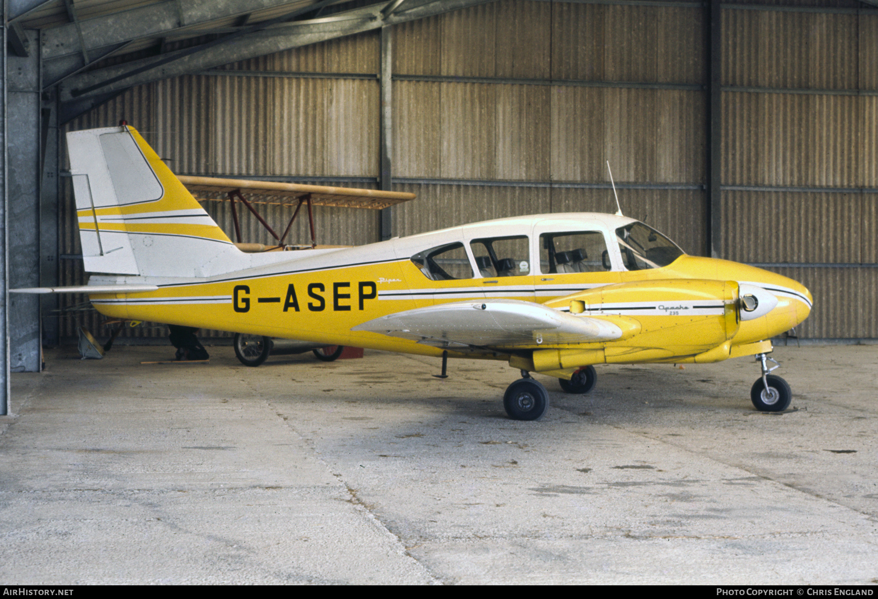 Aircraft Photo of G-ASEP | Piper PA-23-235 Apache 235 | AirHistory.net #565780