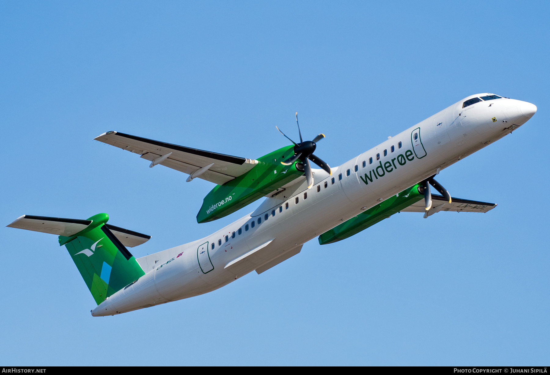 Aircraft Photo of LN-WDL | Bombardier DHC-8-402 Dash 8 | Widerøe | AirHistory.net #565798