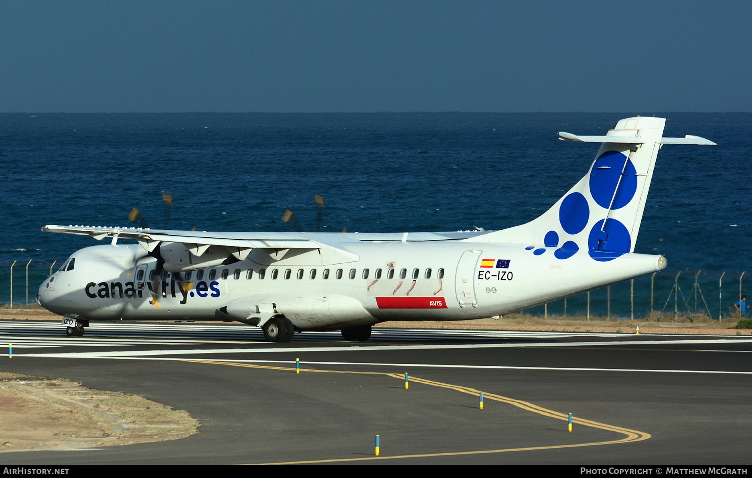 Aircraft Photo of EC-IZO | ATR ATR-72-500 (ATR-72-212A) | Canaryfly | AirHistory.net #565806