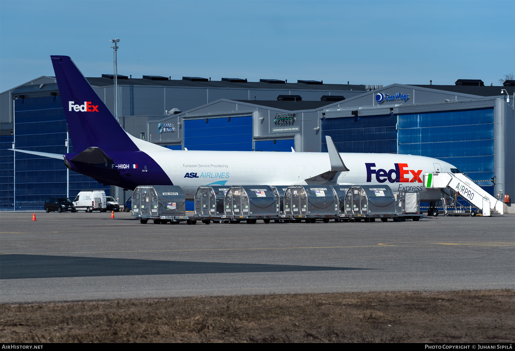 Aircraft Photo of F-HIQH | Boeing 737-86N(BCF) | FedEx Express - Federal Express | AirHistory.net #565822