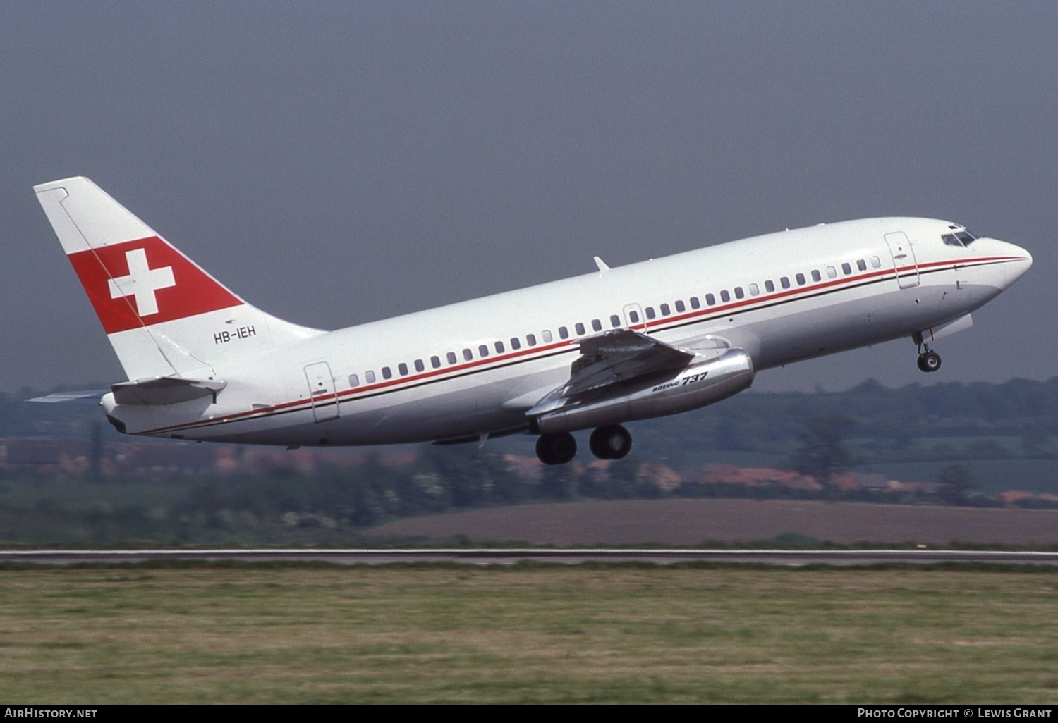 Aircraft Photo of HB-IEH | Boeing 737-2V6/Adv | Petrolair | AirHistory.net #565832