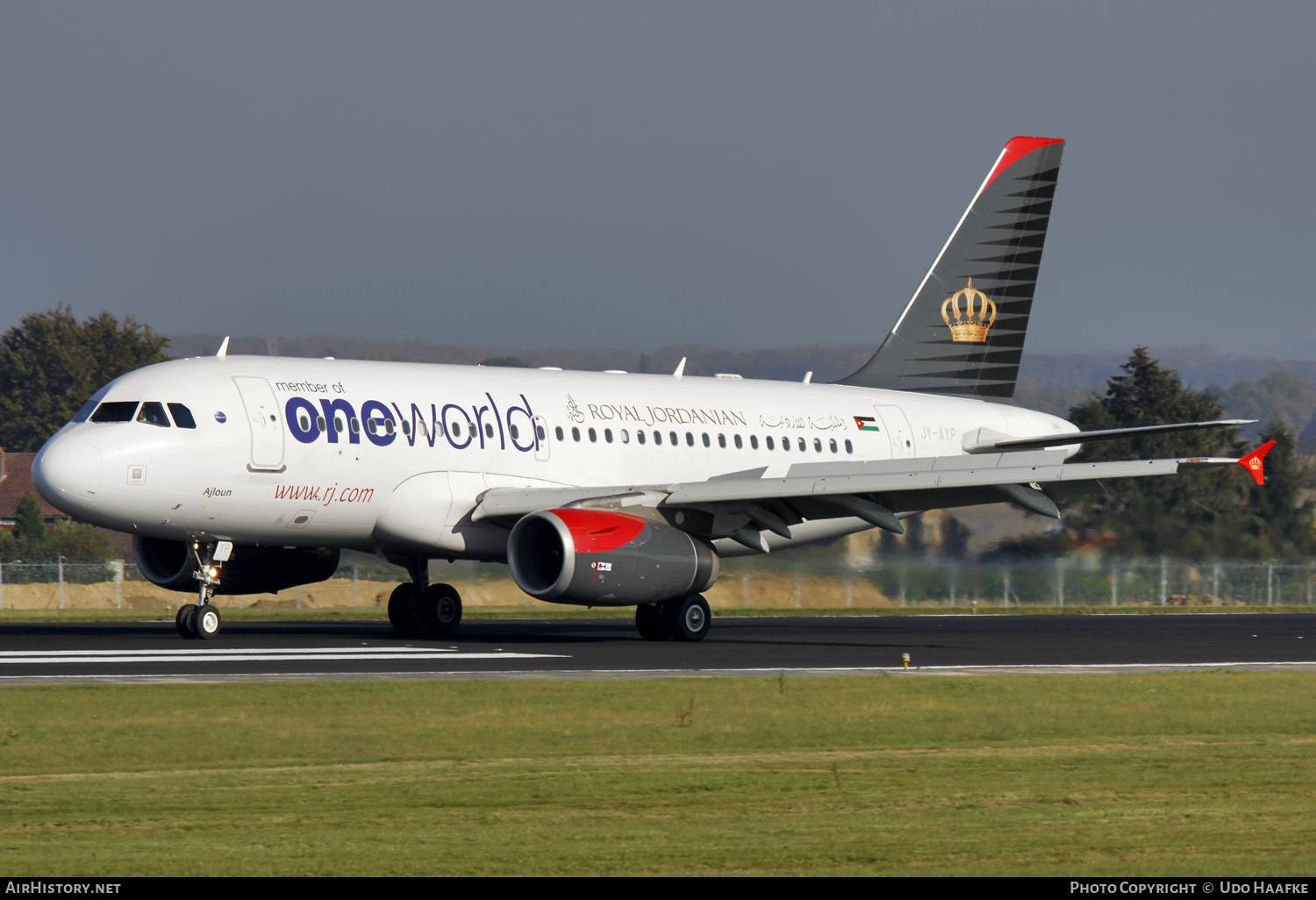 Aircraft Photo of JY-AYP | Airbus A319-132 | Royal Jordanian Airlines | AirHistory.net #565856
