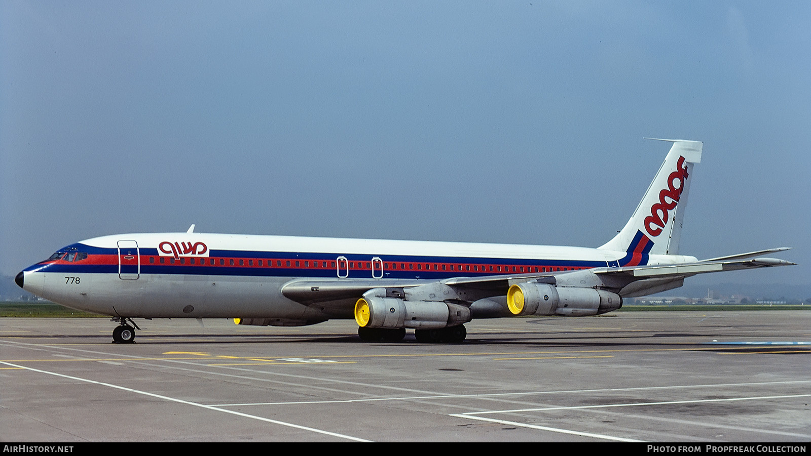 Aircraft Photo of N778PA | Boeing 707-139(B) | Maof Airlines | AirHistory.net #565858