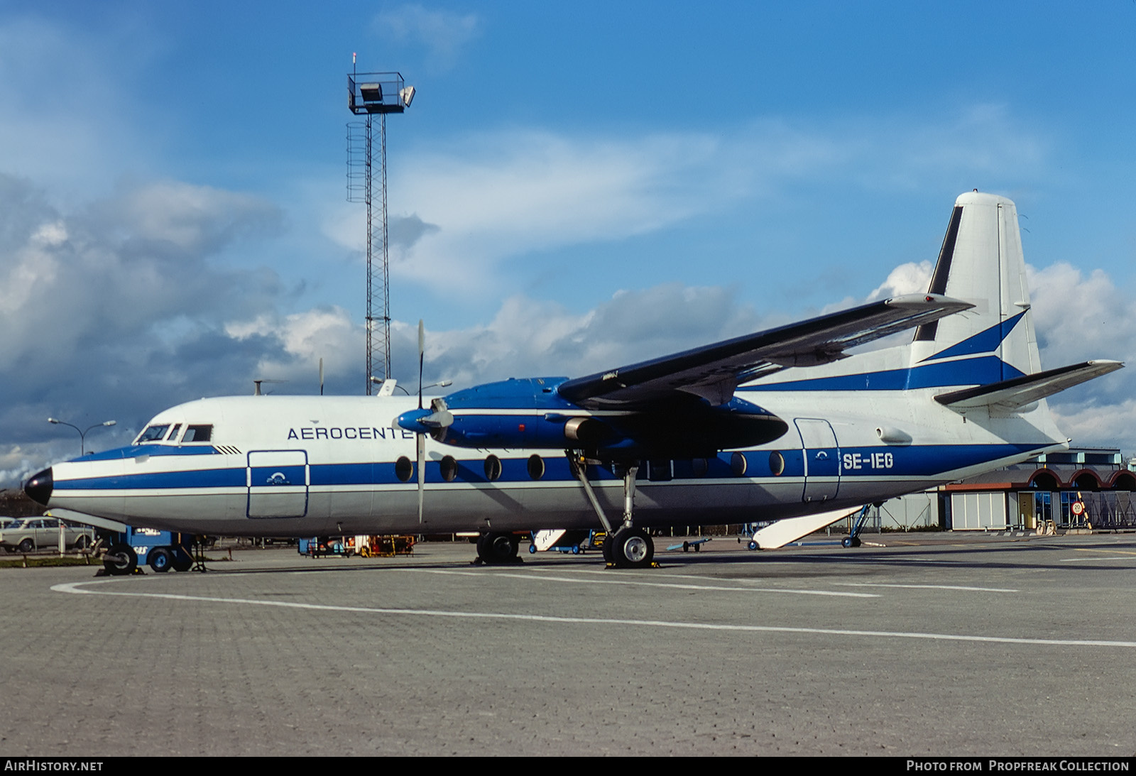 Aircraft Photo of SE-IEG | Fairchild F-27 | Aero Center | AirHistory.net #565869