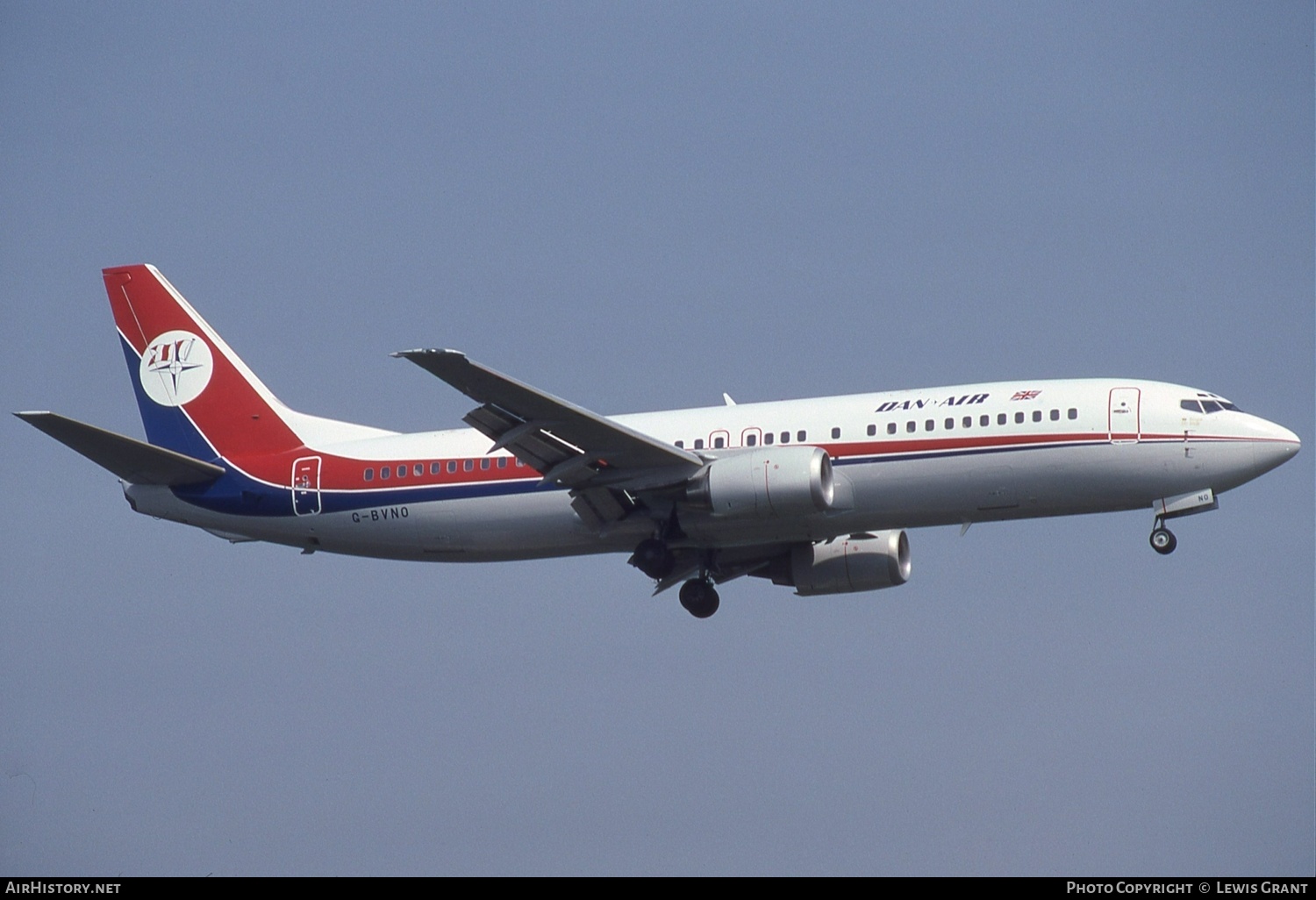 Aircraft Photo of G-BVNO | Boeing 737-4S3 | Dan-Air London | AirHistory.net #565879