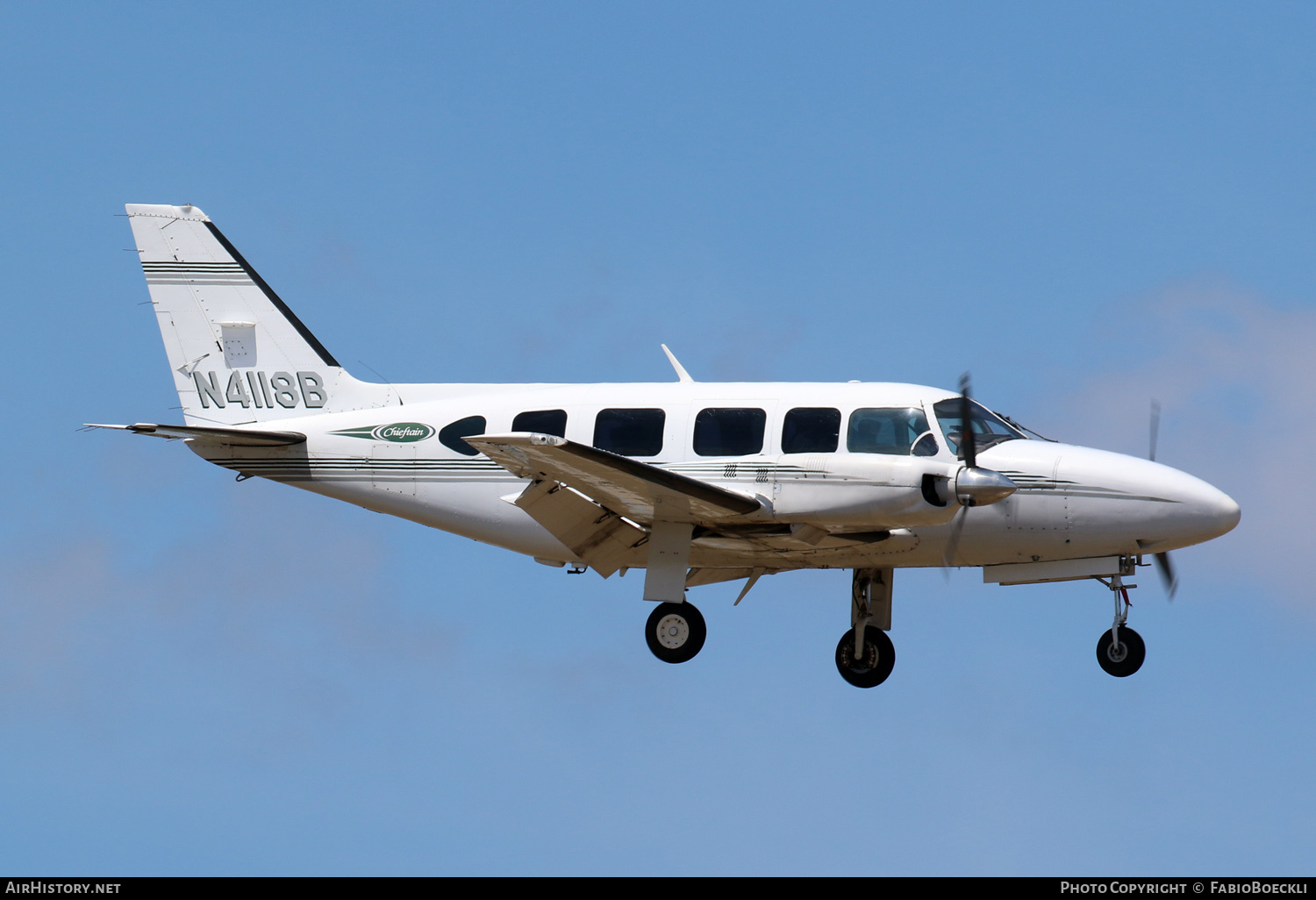 Aircraft Photo of N4118B | Piper PA-31-350 Chieftain | AirHistory.net #565892