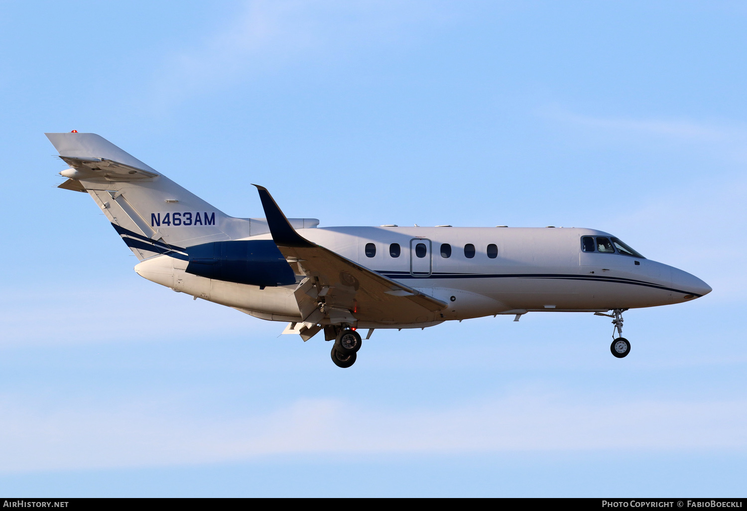 Aircraft Photo of N463AM | Raytheon Hawker 800XP | AirHistory.net #565909