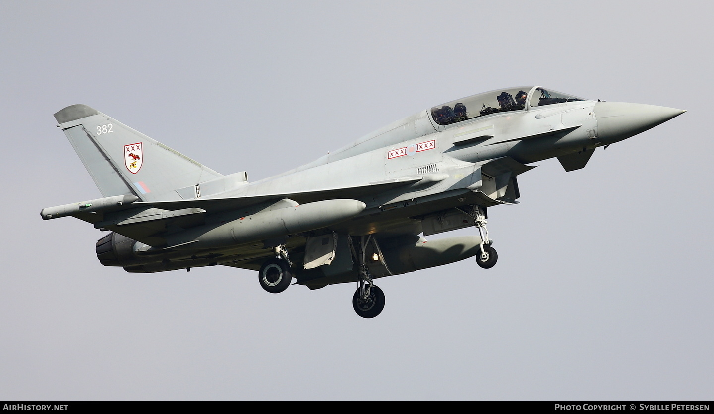 Aircraft Photo of ZK382 | Eurofighter EF-2000 Typhoon T3 | UK - Air Force | AirHistory.net #565917