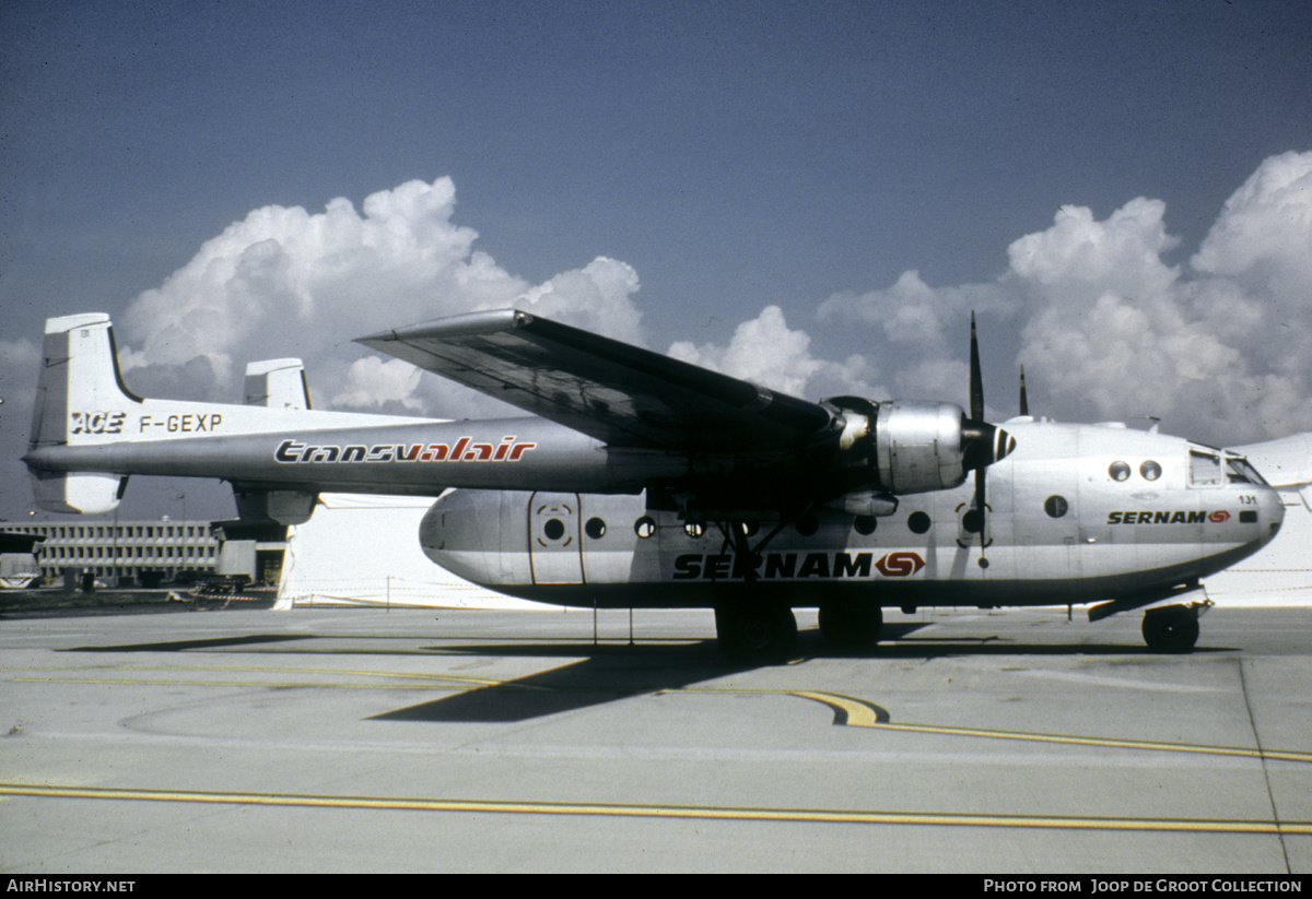 Aircraft Photo of F-GEXP | Nord 2501F Noratlas | Transvalair ACE - Air Charter Express | AirHistory.net #565920