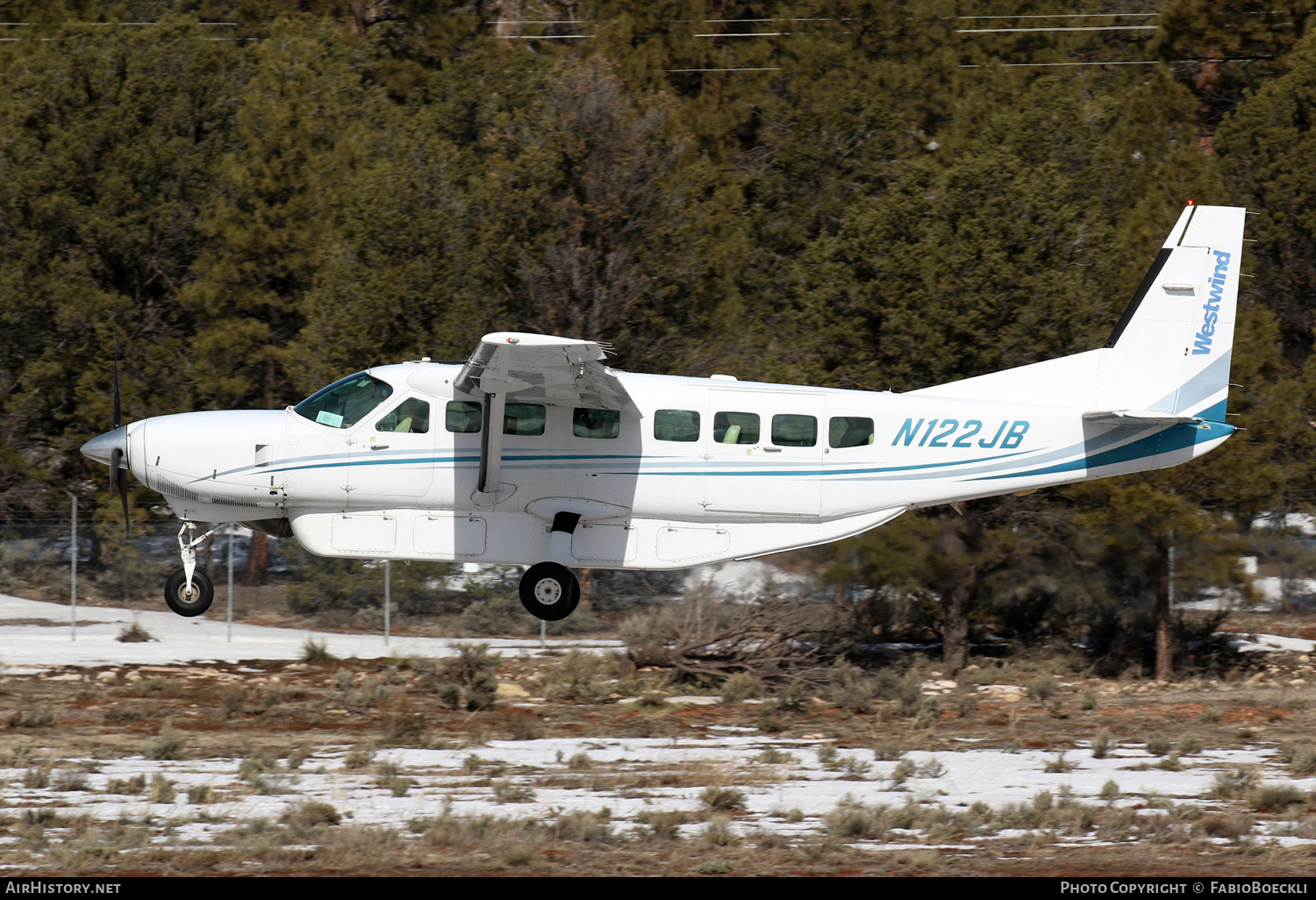Aircraft Photo of N122JB | Cessna 208B Grand Caravan | Westwind Air Service | AirHistory.net #565922