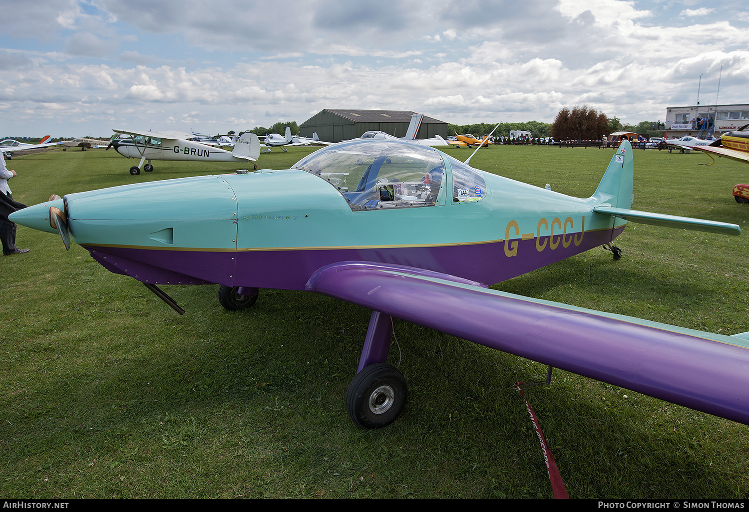 Aircraft Photo of G-CCCJ | Nicollier HN-700 Menestrel II | AirHistory.net #565938