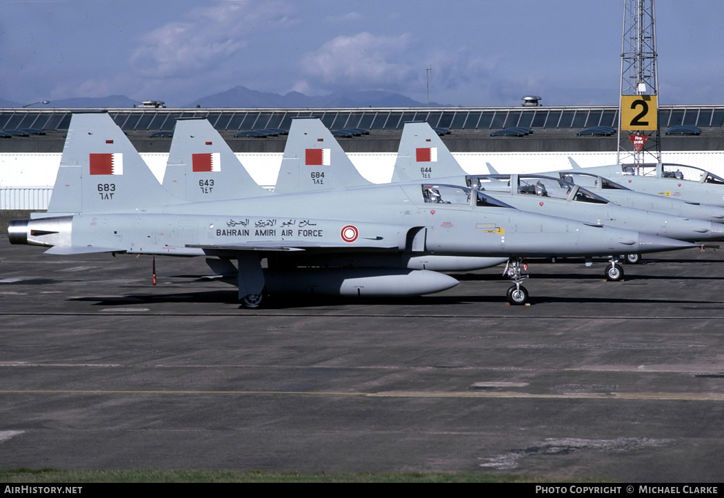 Aircraft Photo of 683 | Northrop F-5E Tiger II | Bahrain - Air Force | AirHistory.net #565939