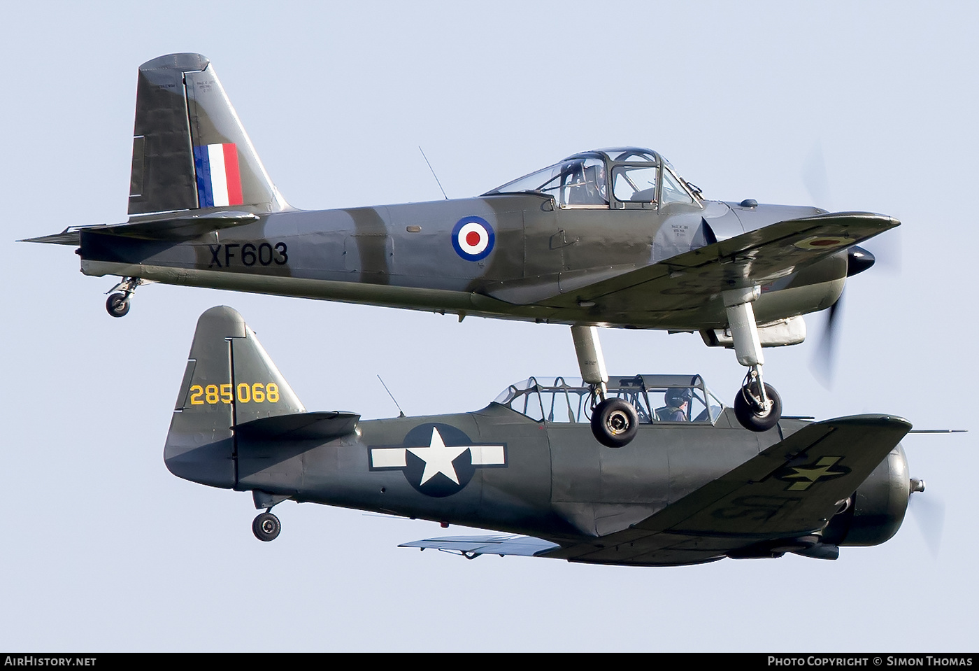 Aircraft Photo of G-KAPW / XF603 | Percival P.56 Provost T1 | UK - Air Force | AirHistory.net #565950