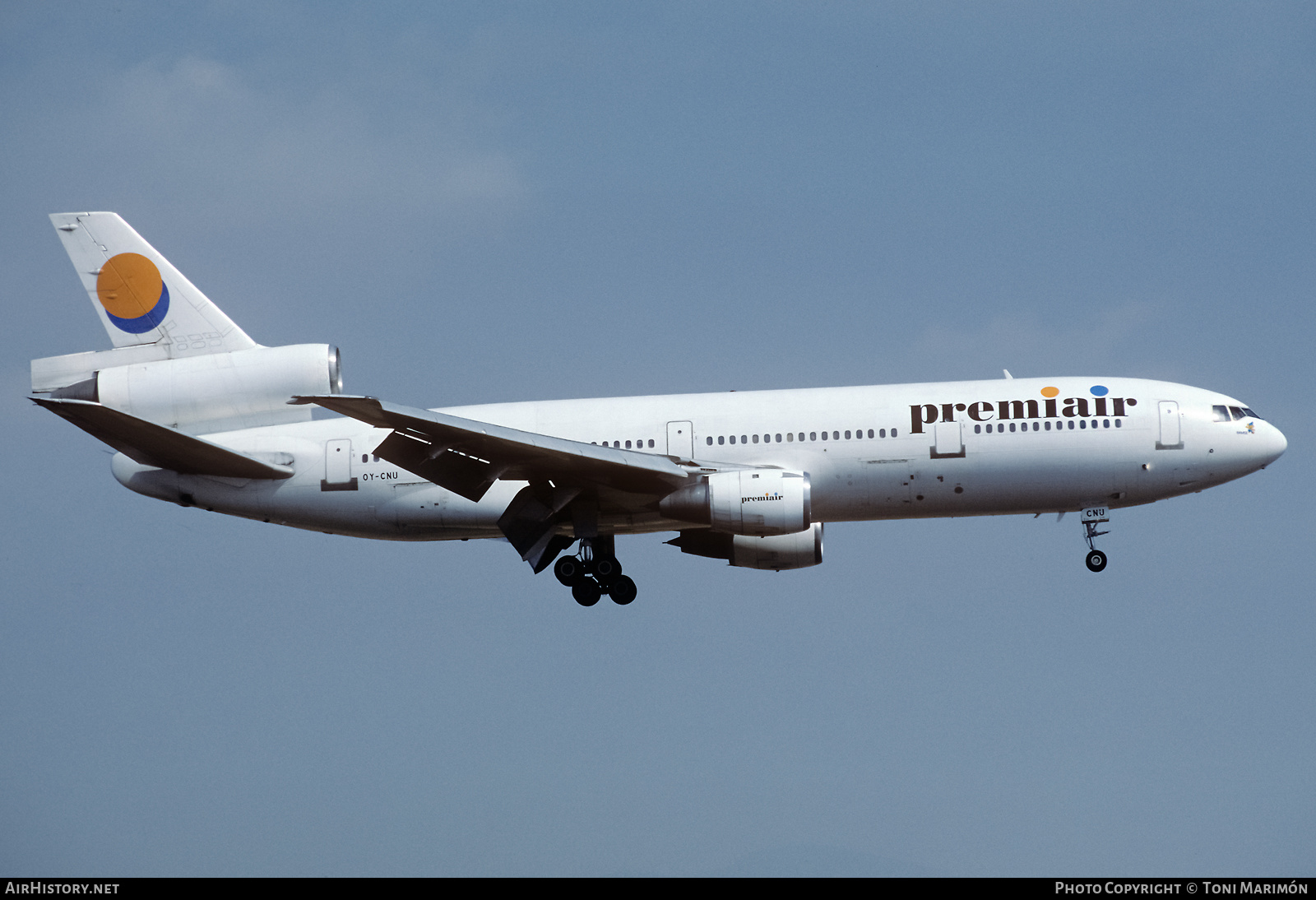 Aircraft Photo of OY-CNU | McDonnell Douglas DC-10-10 | Premiair | AirHistory.net #565958