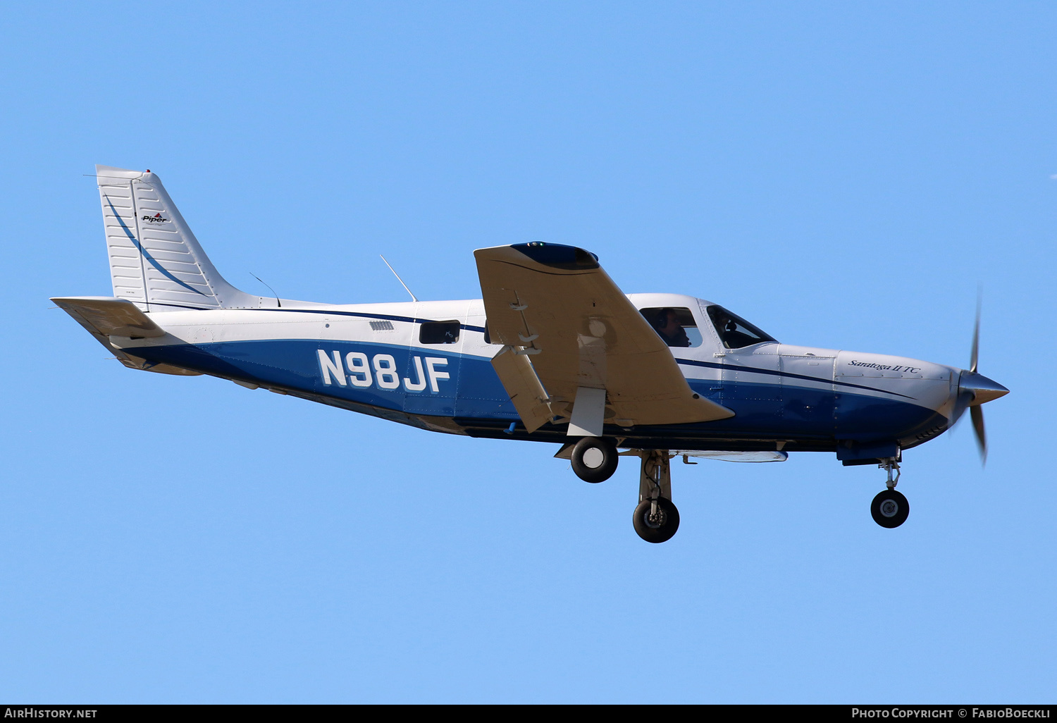 Aircraft Photo of N98JF | Piper PA-32R-301T Saratoga II TC | AirHistory.net #565973