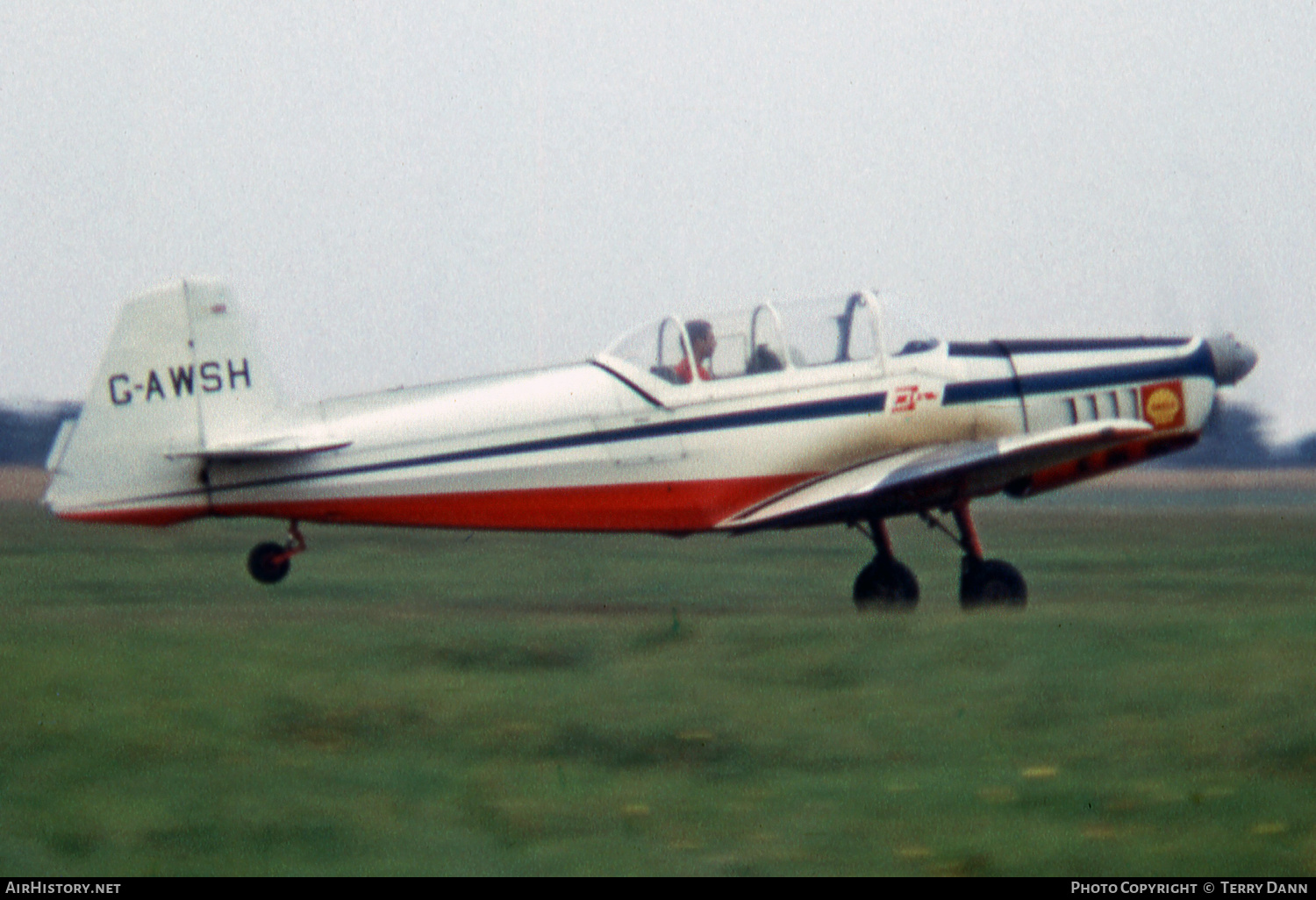 Aircraft Photo of G-AWSH | Zlin Z-526 Trener Master | AirHistory.net #565983