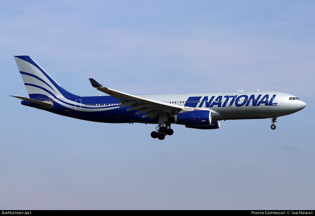 Aircraft Photo of N819CA | Airbus A330-243 | National Airlines | AirHistory.net #565986