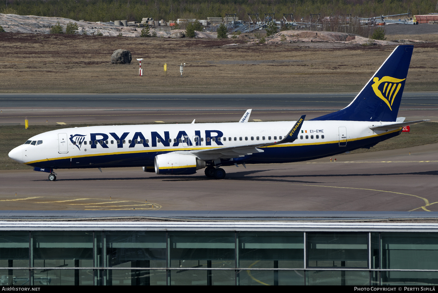 Aircraft Photo of EI-EME | Boeing 737-8AS | Ryanair | AirHistory.net #566007